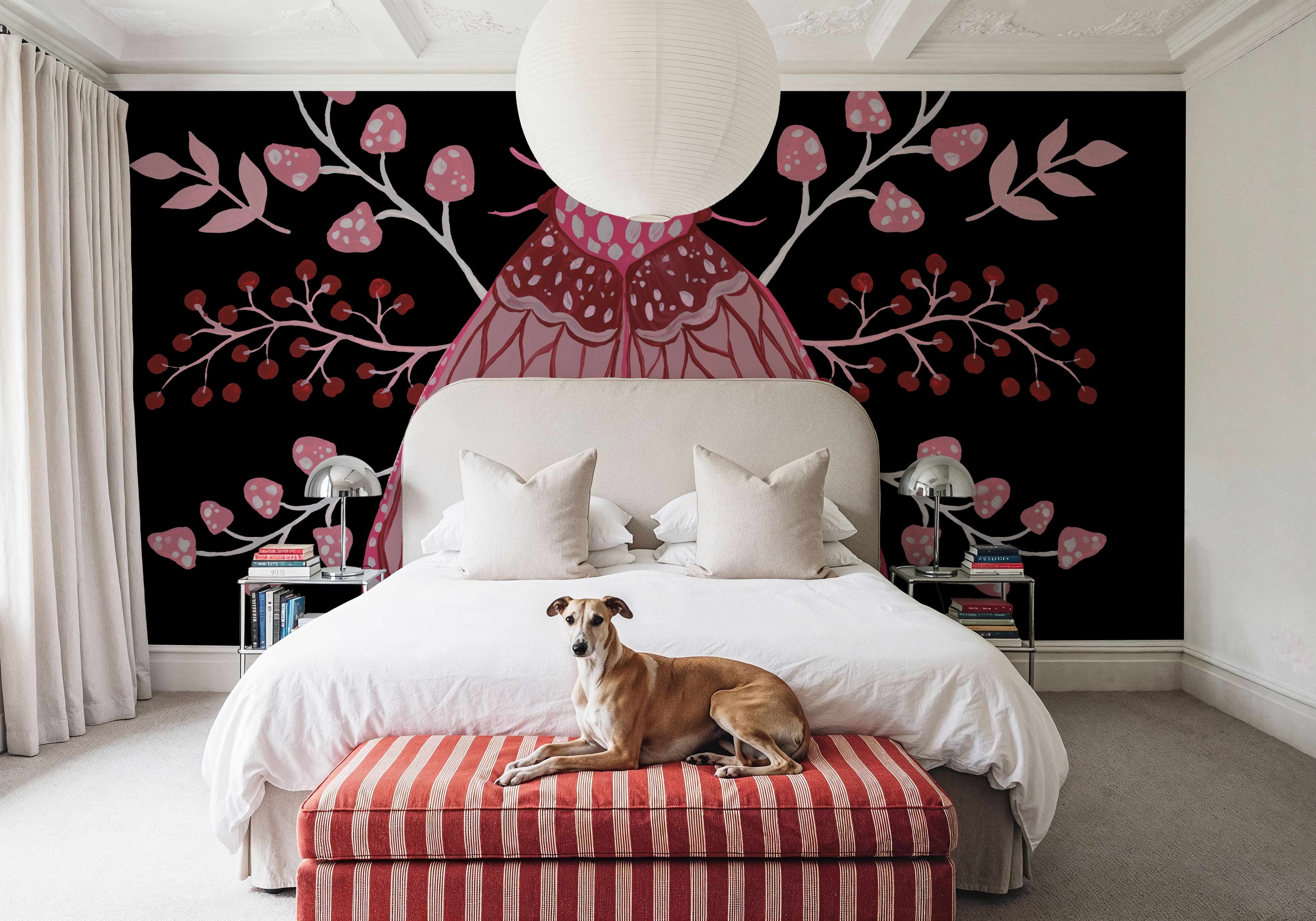 Moon Moth IV, Wallpaper