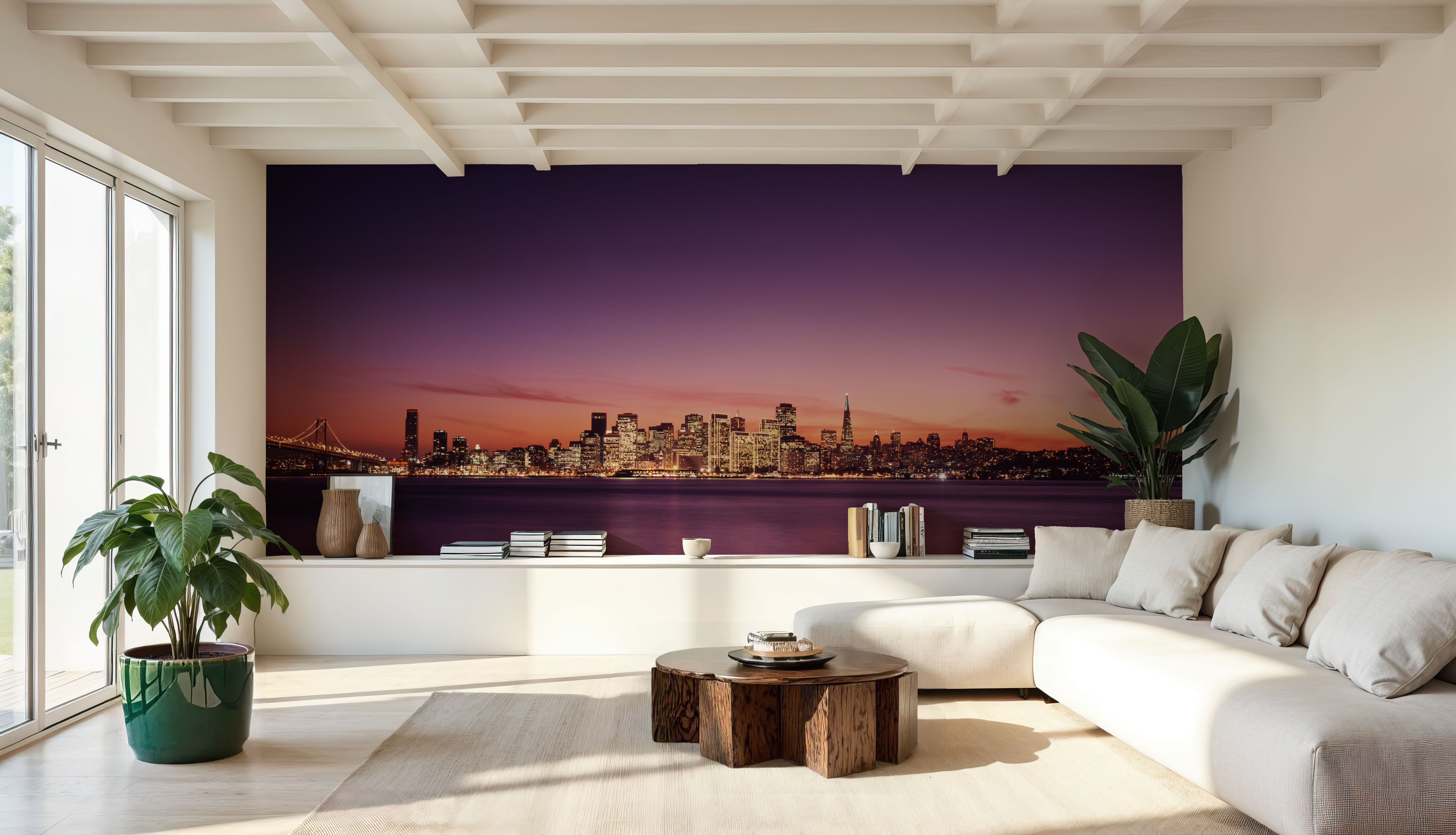 Metropolitan Twilight, Wallpaper