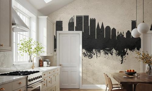 The Hauge Netherlands Skyline Concrete