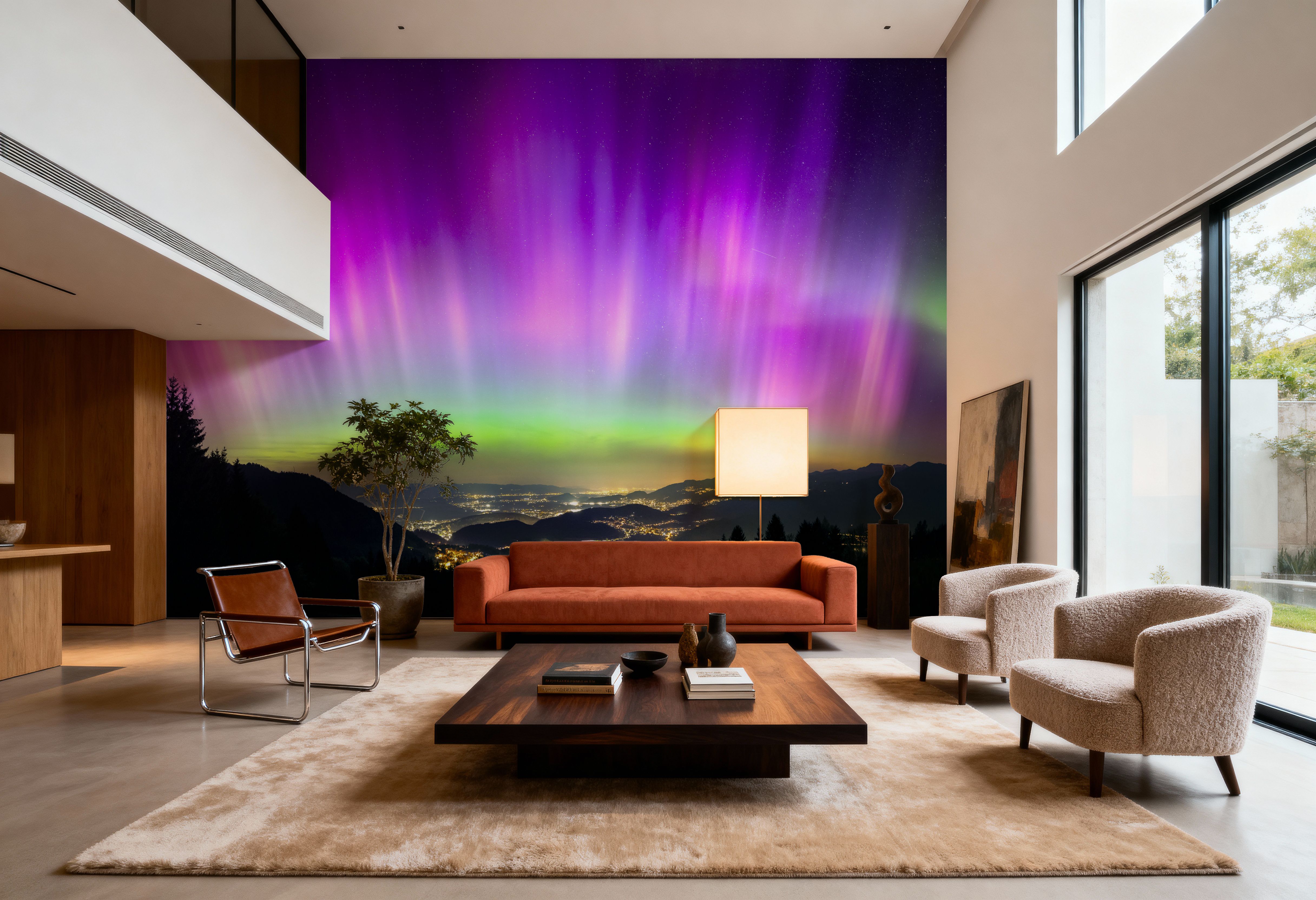 Pink Northern Lights