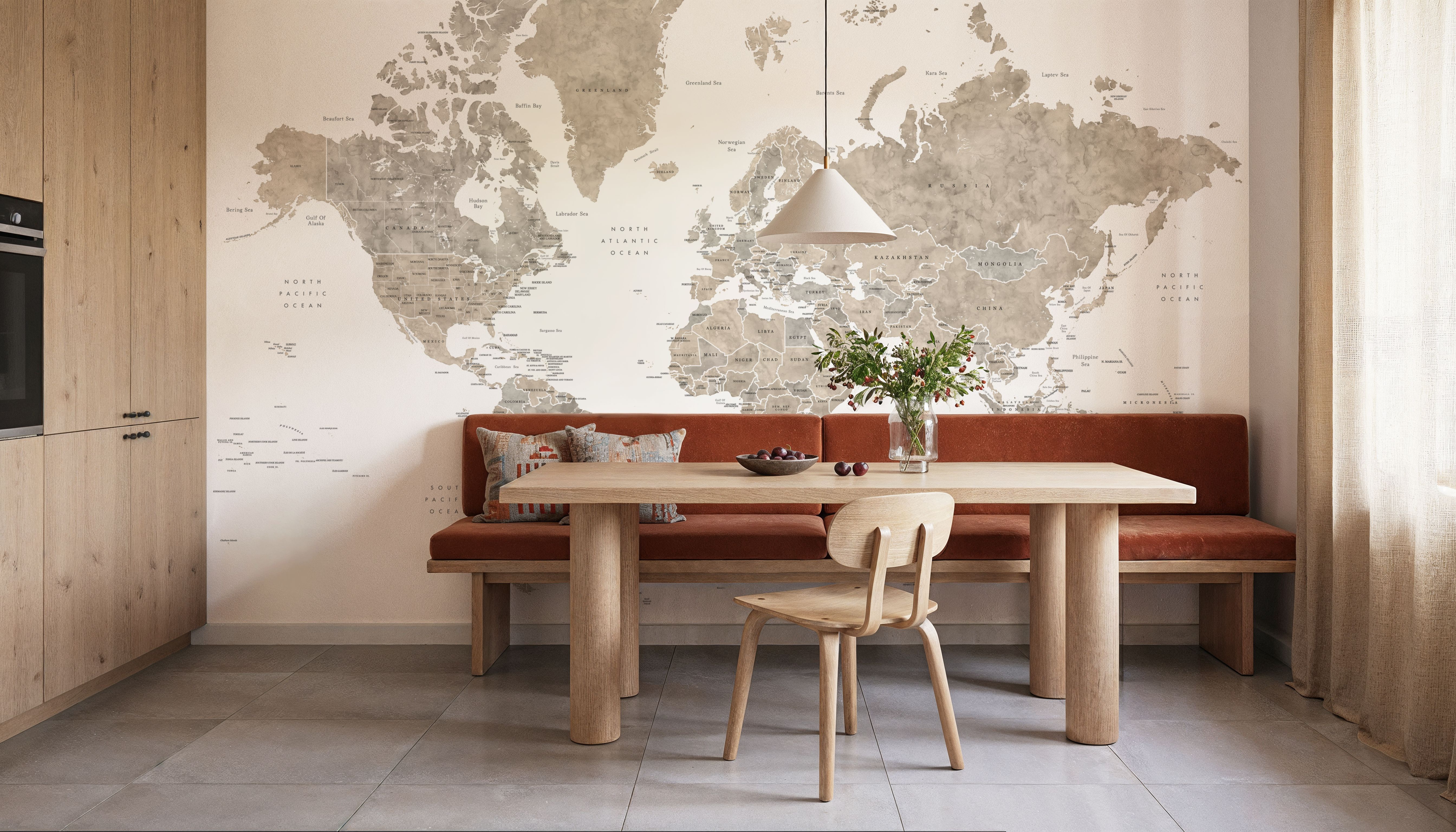 World Map - Abey