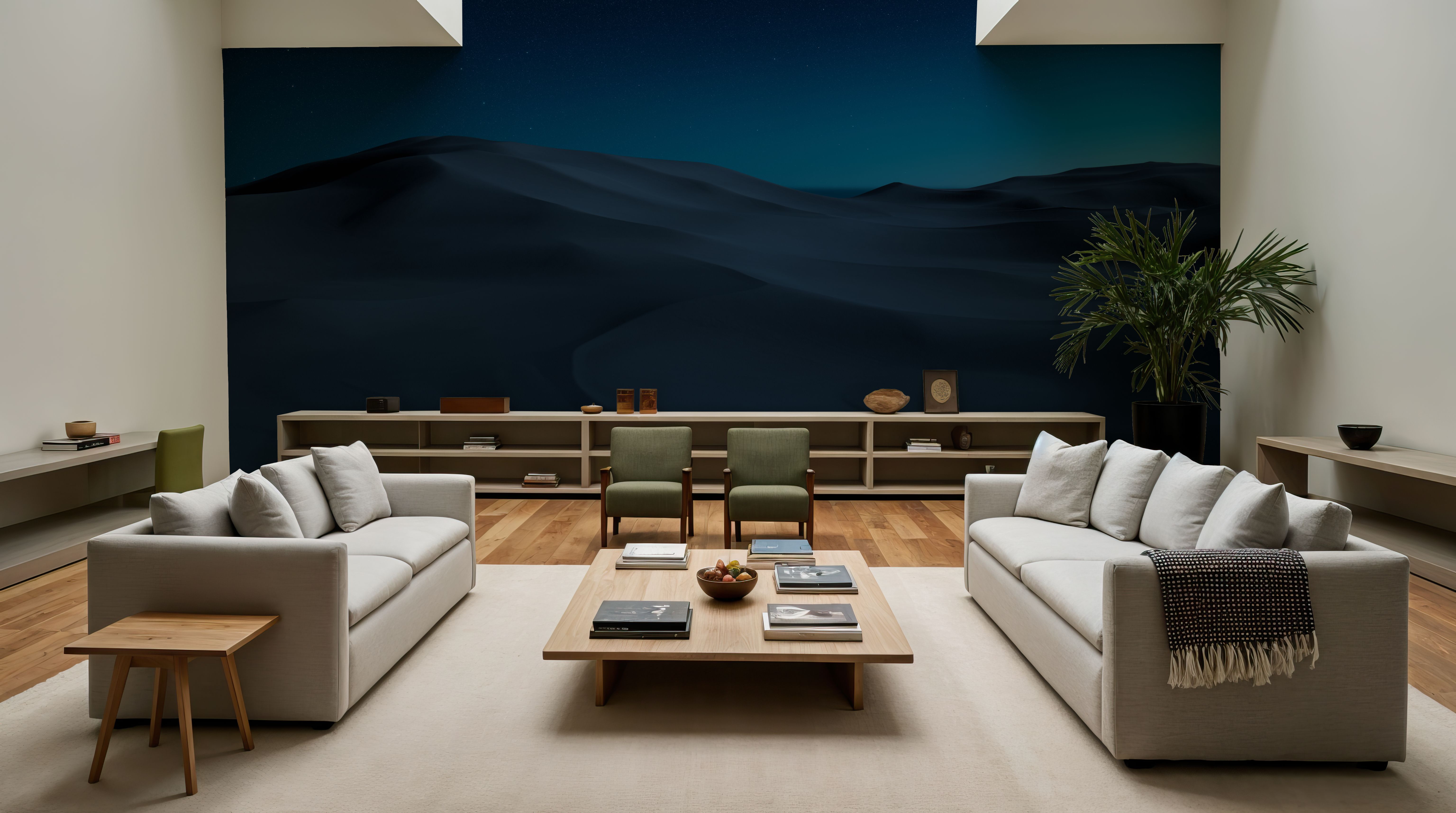 Sahara Night, Wallpaper