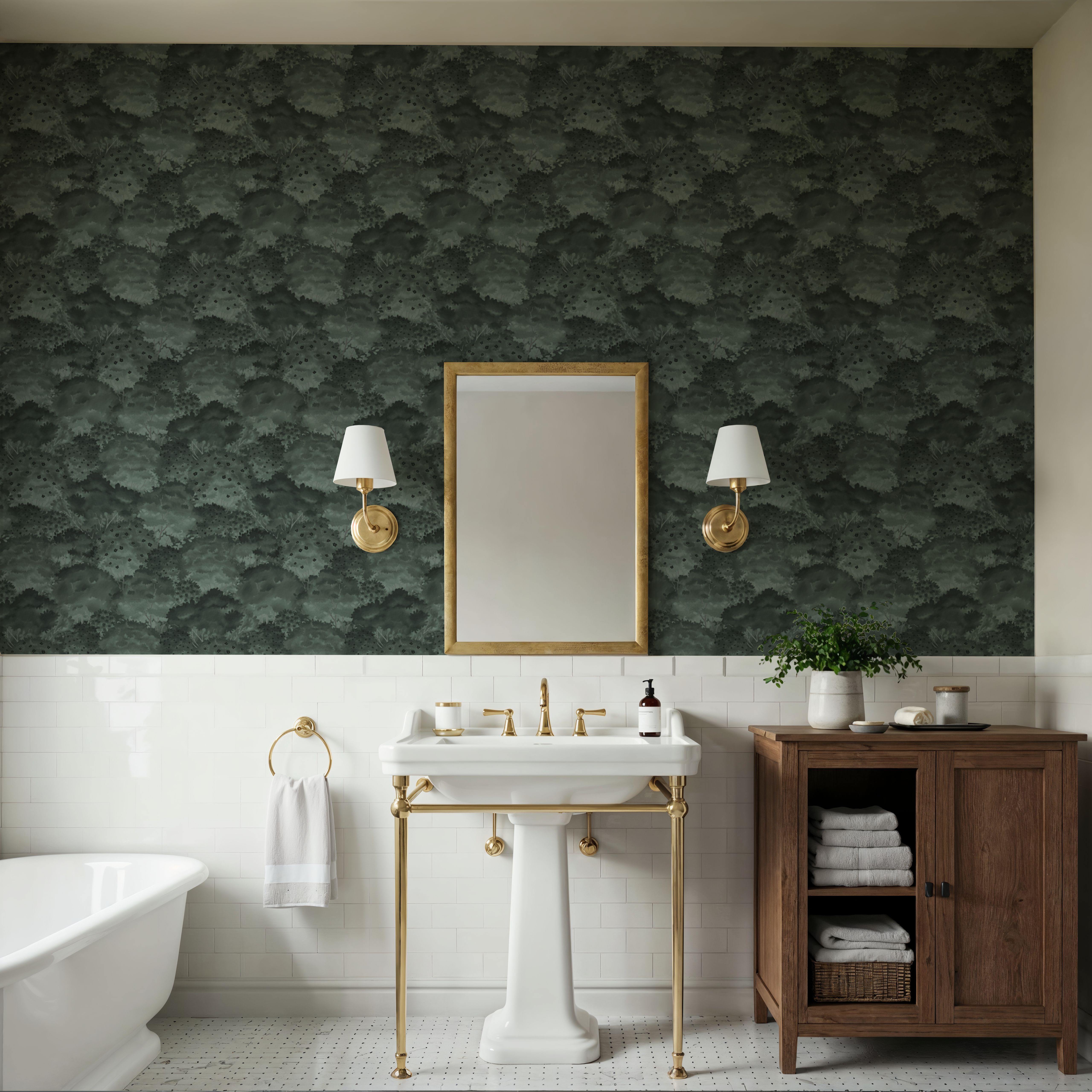 Greenery Fluff, Night