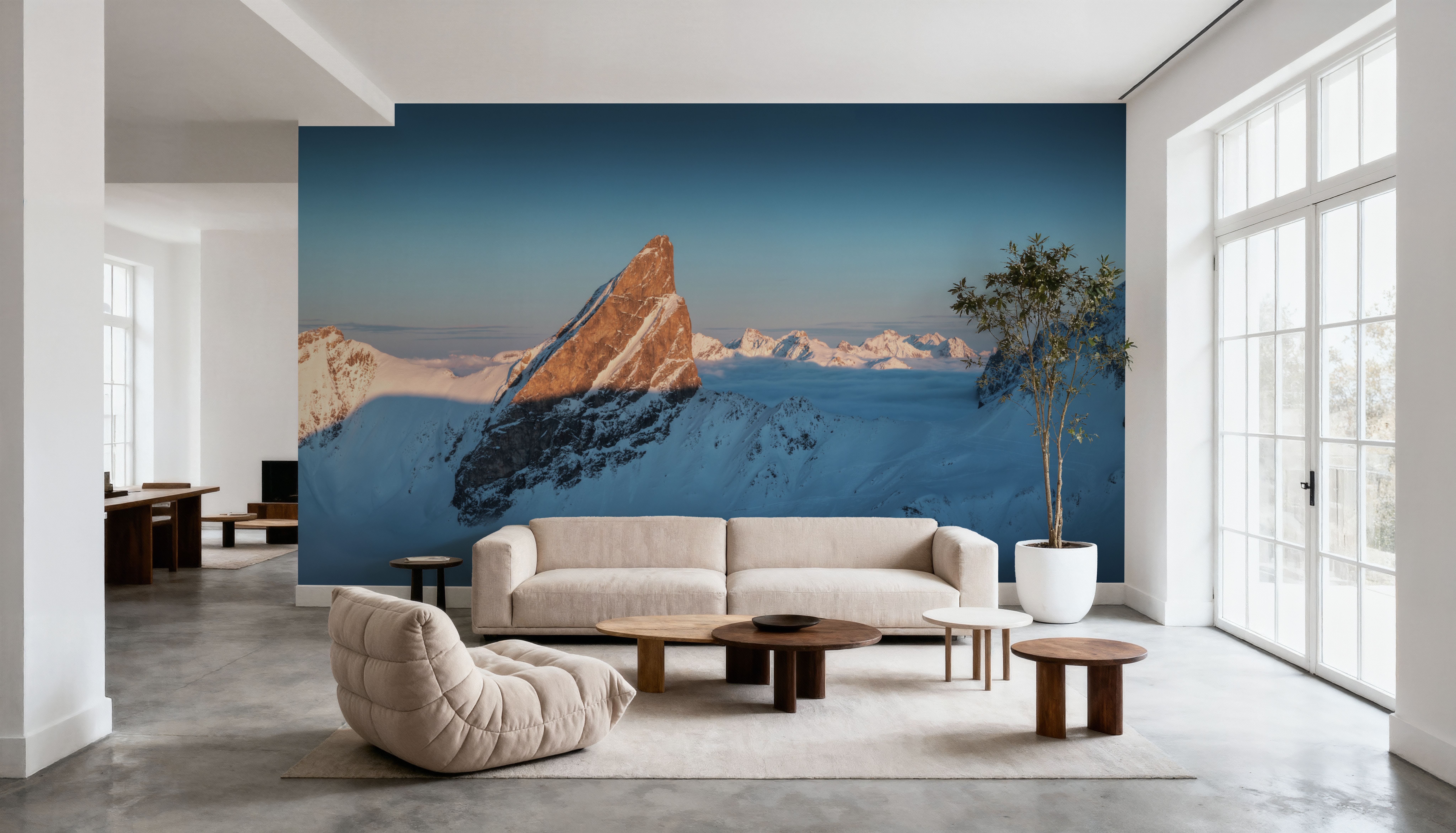 Peak Sunset Panorama