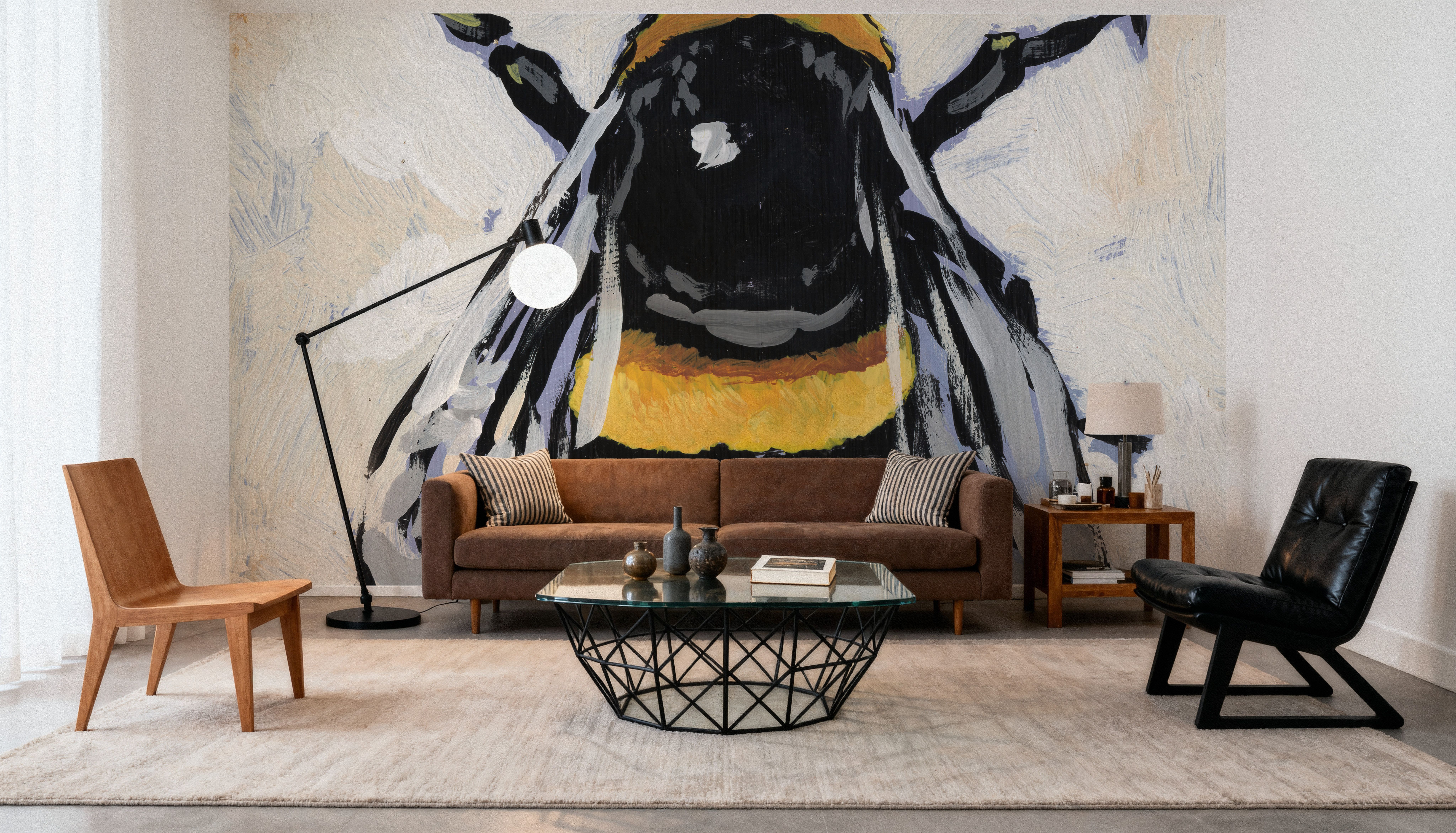 Bumblebee I, Papier peint