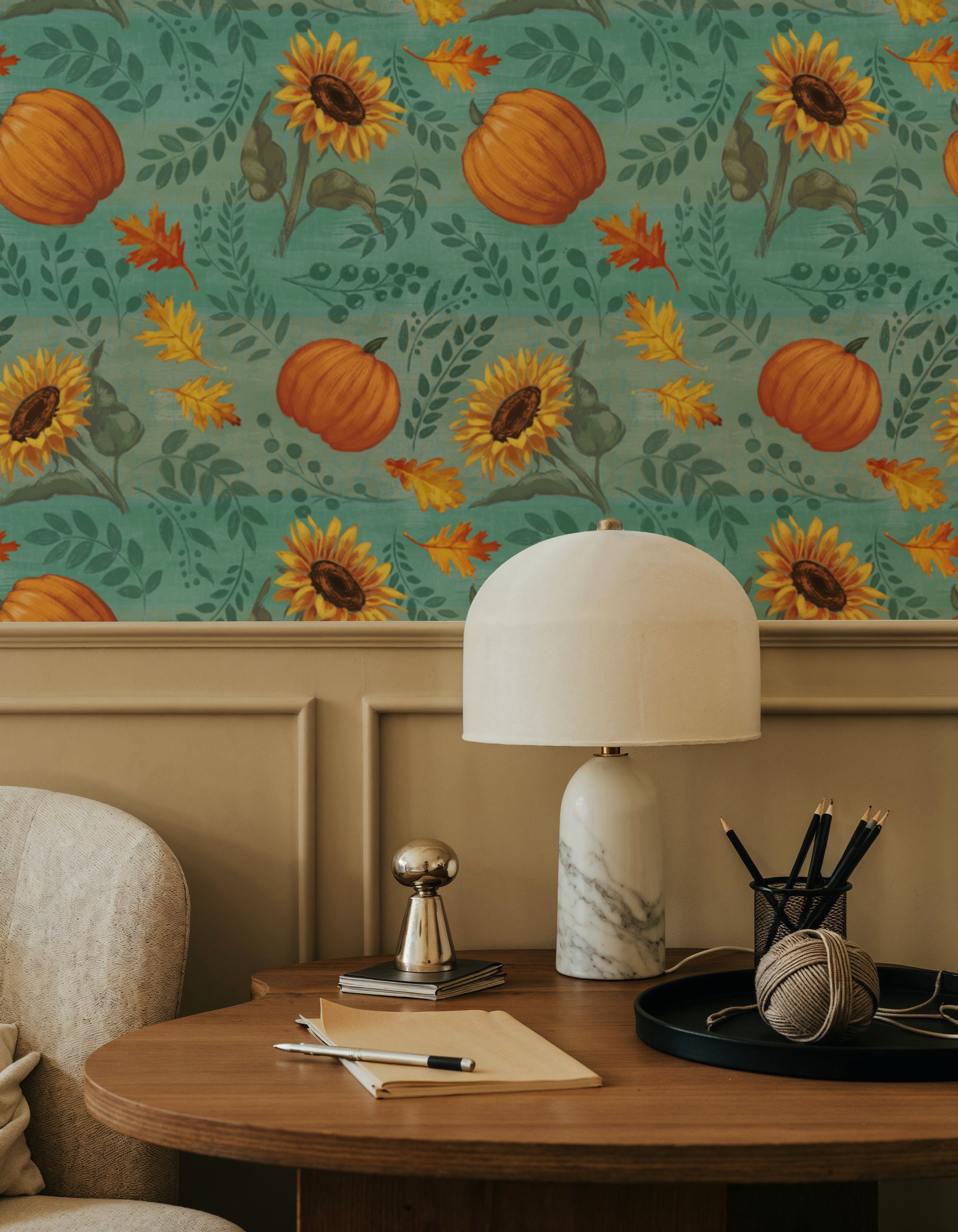 Pumpkin Harvest Blue