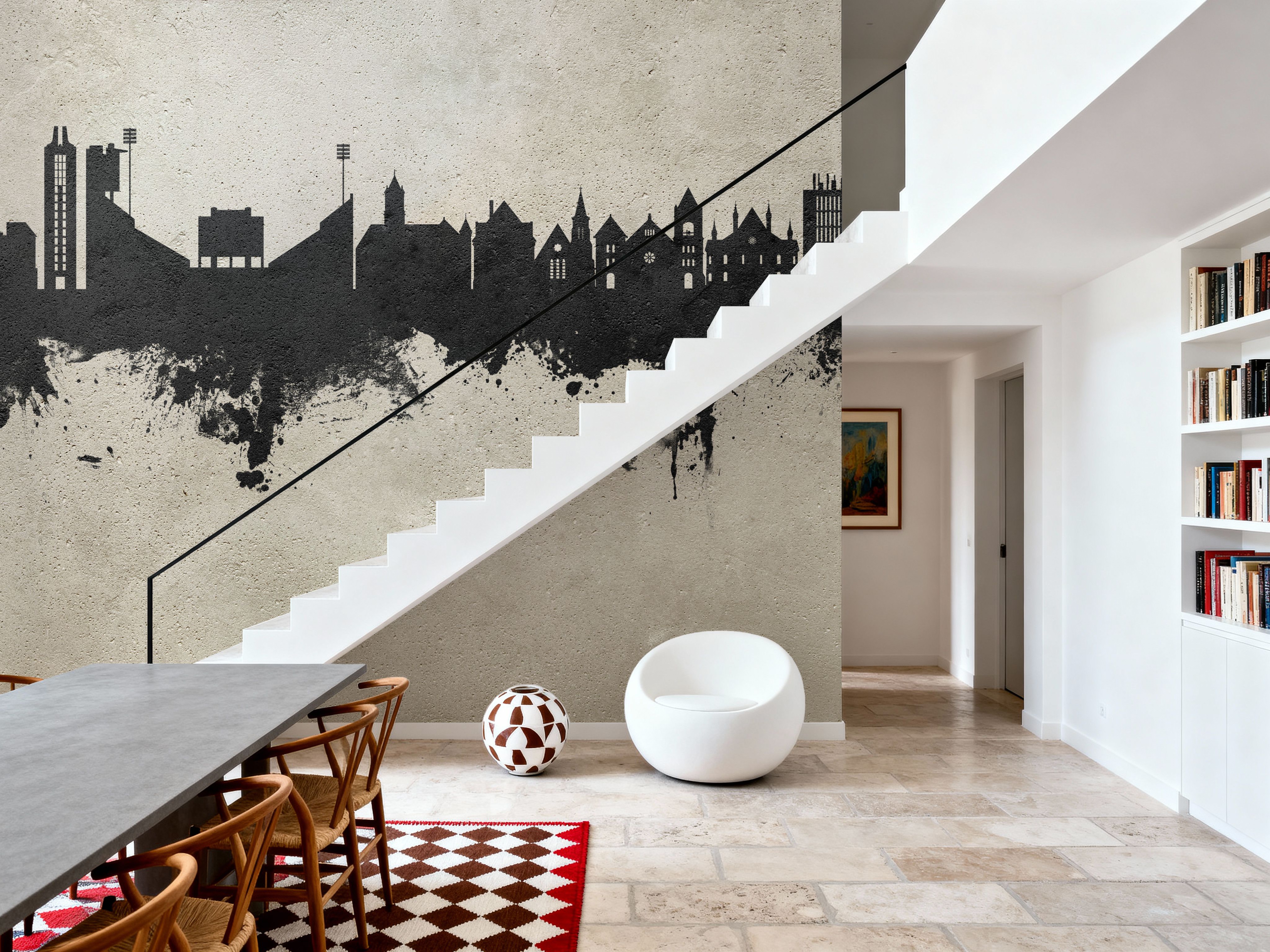 Lawrence Kansas Skyline Concrete
