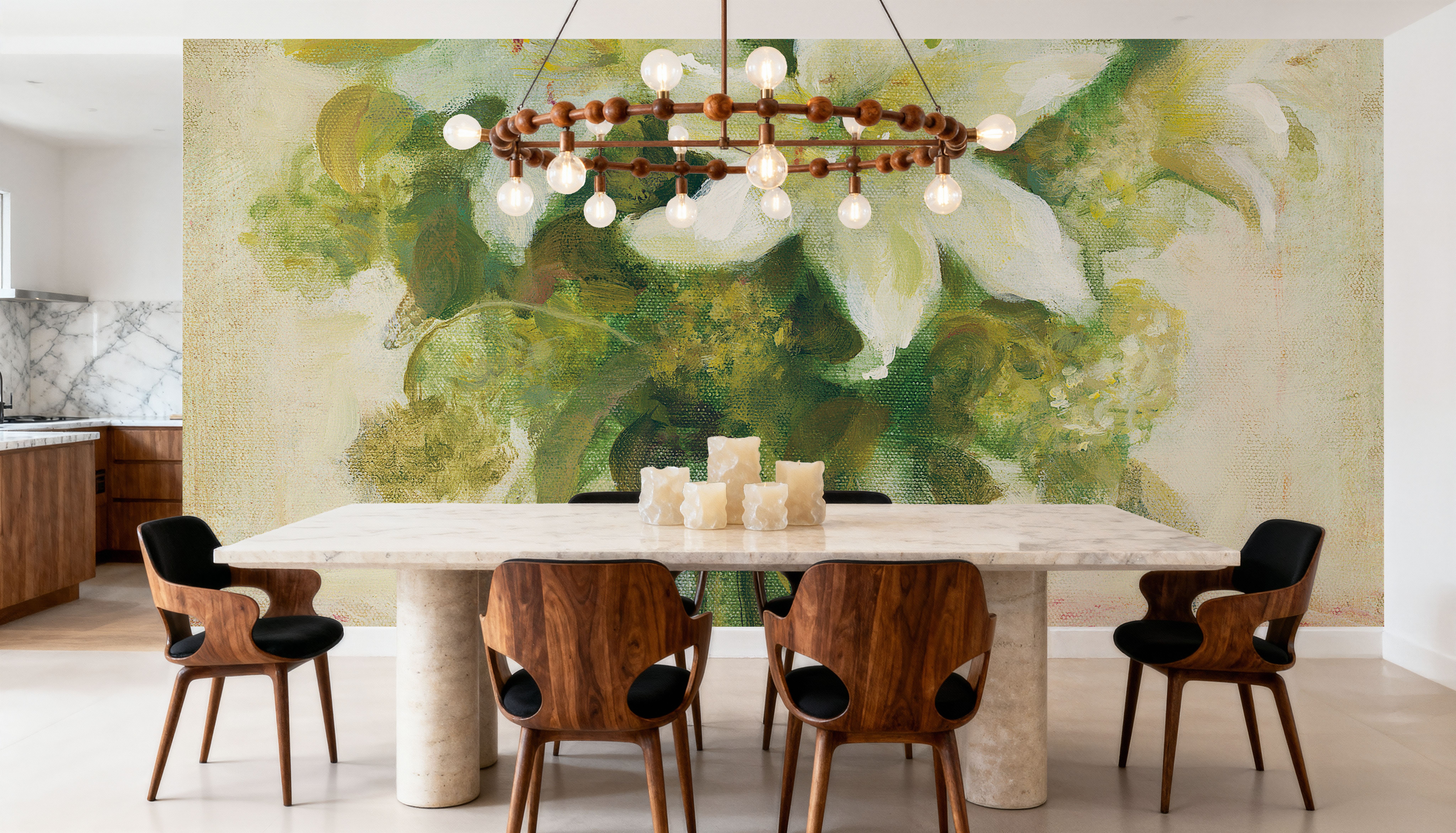 Cottage Lilies in White