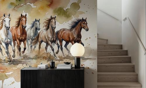 Wild Horses - Watercolor Spirit Animals Series