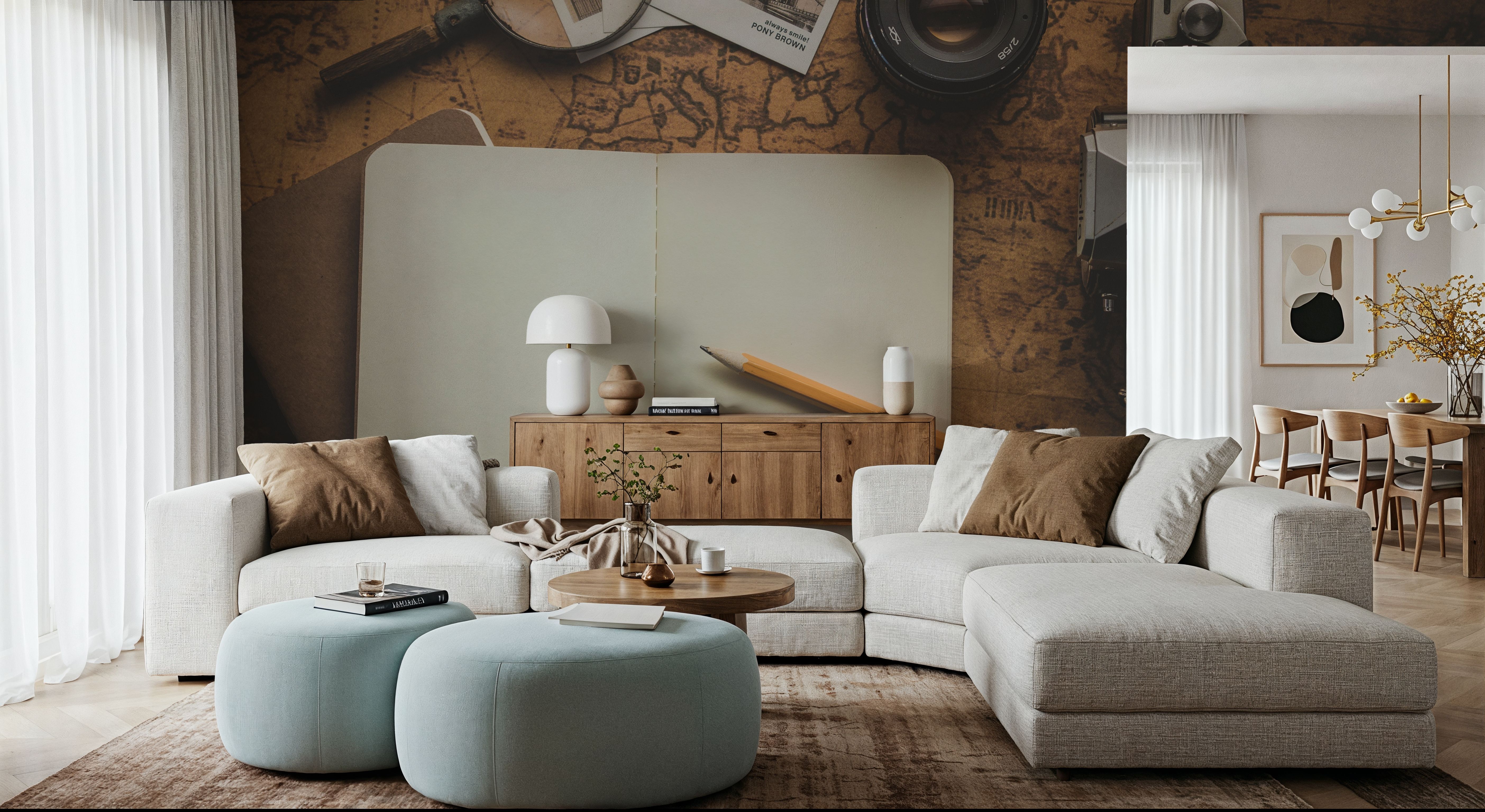 Planning a Trip, Wallpaper