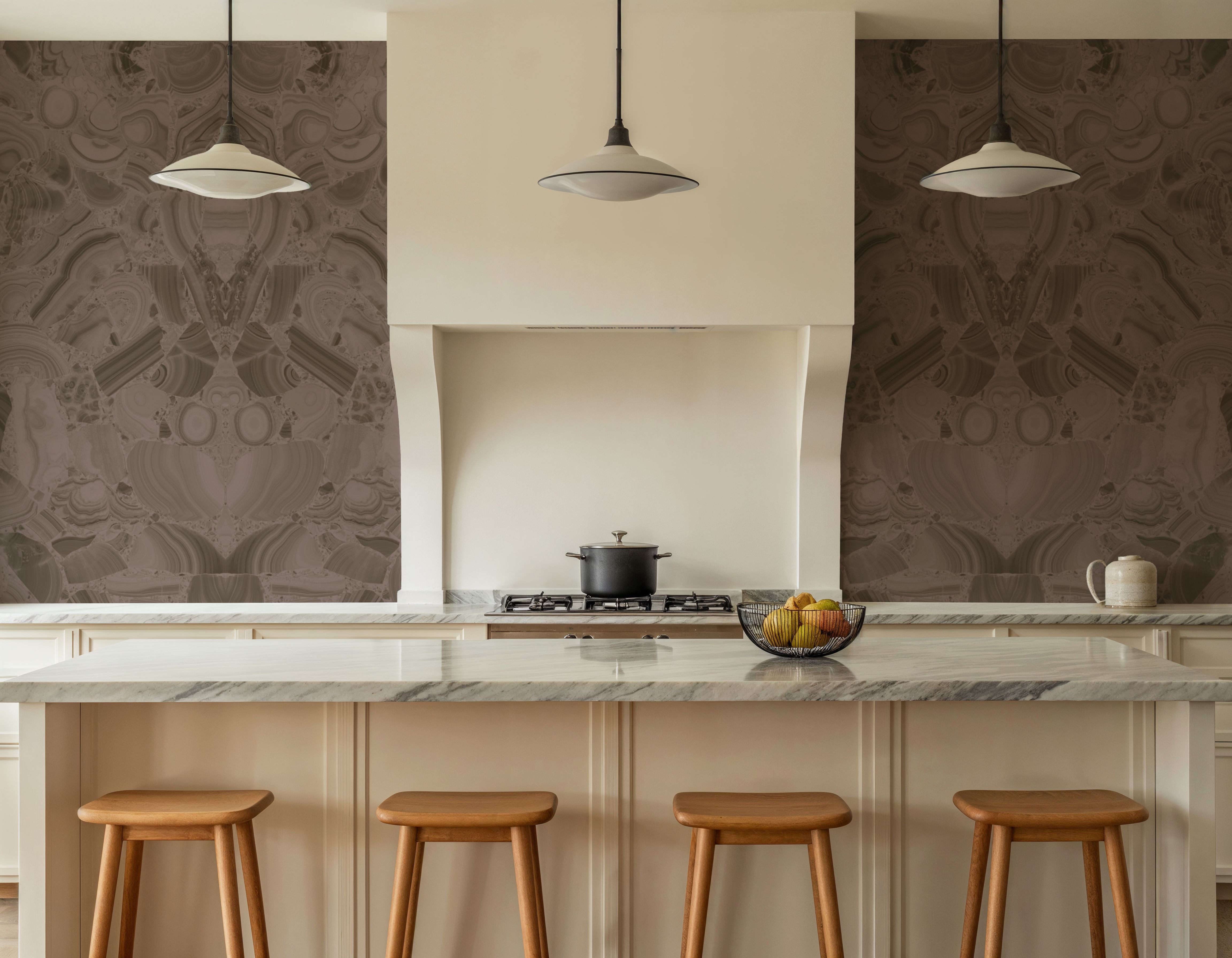 Malachite Vortex, Beige