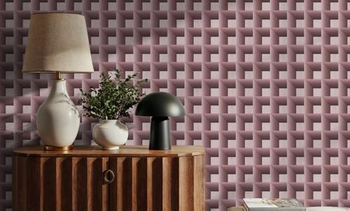 Decorative Cubes, Rose