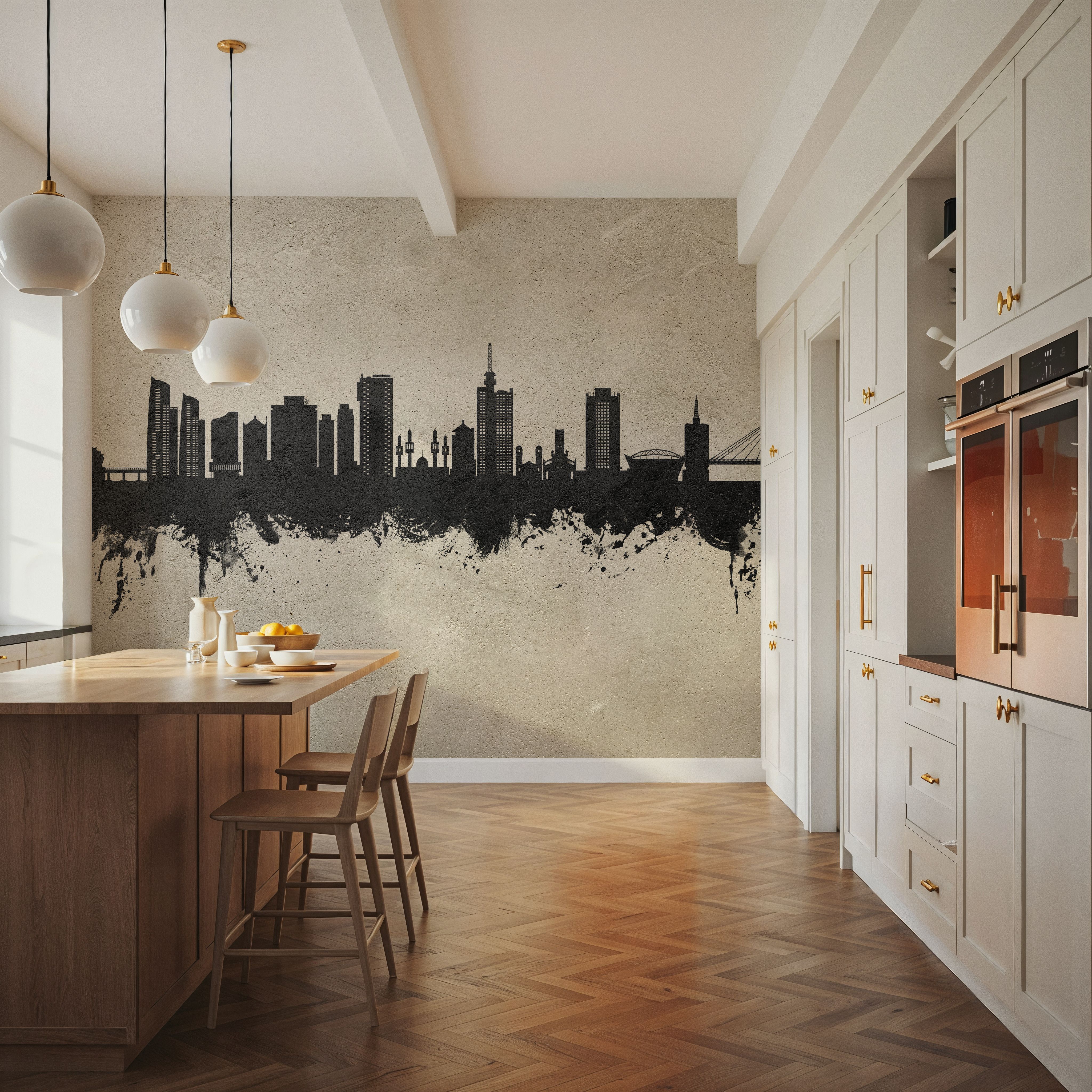 Lagos Nigeria Skyline Concrete