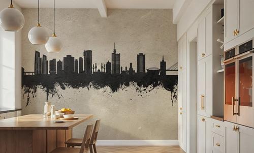 Lagos Nigeria Skyline Concrete