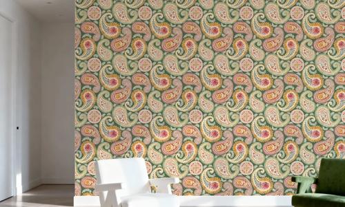 Harvest Paisley Green