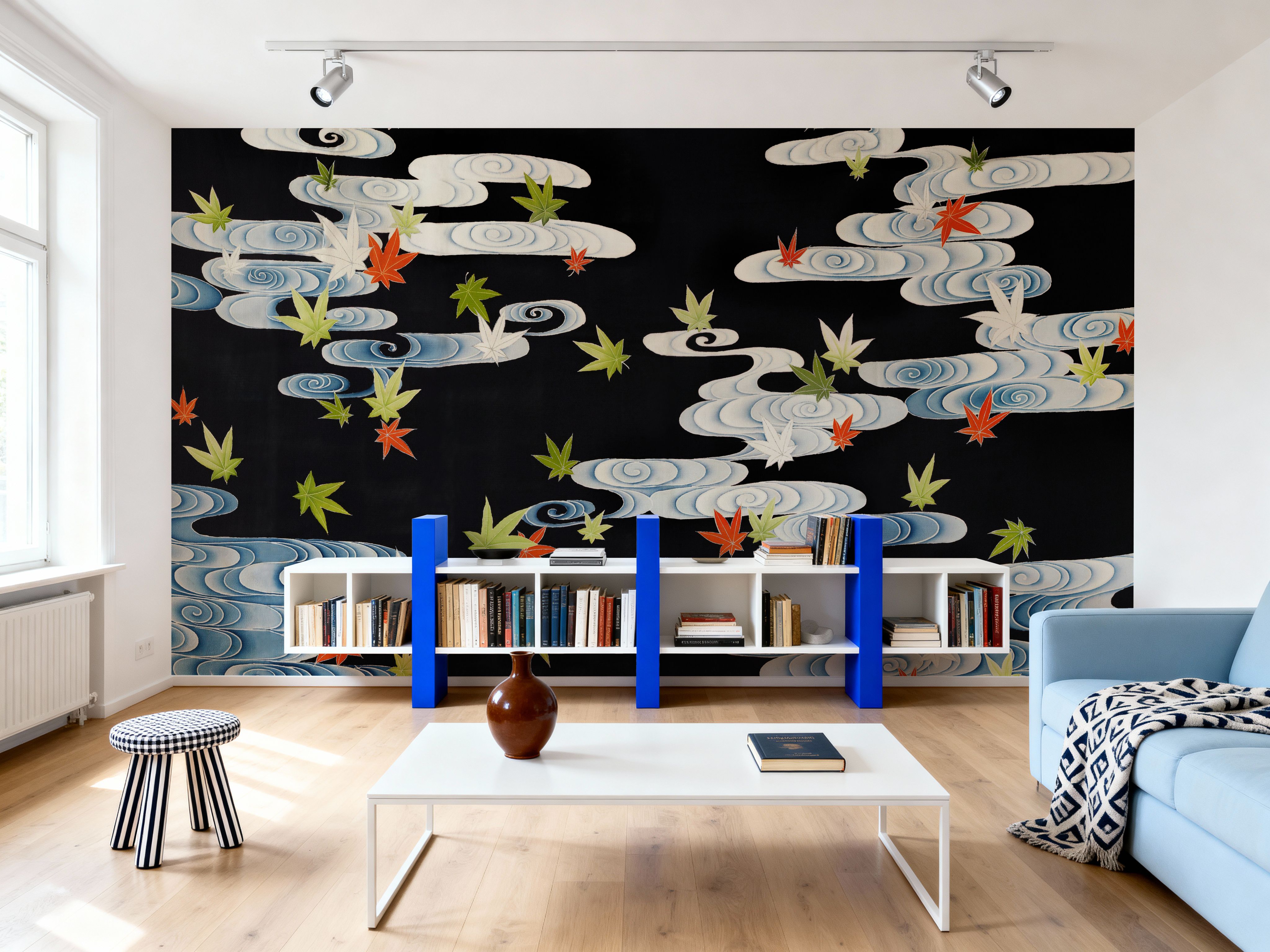 Maple Leaves In The Tatsuta River