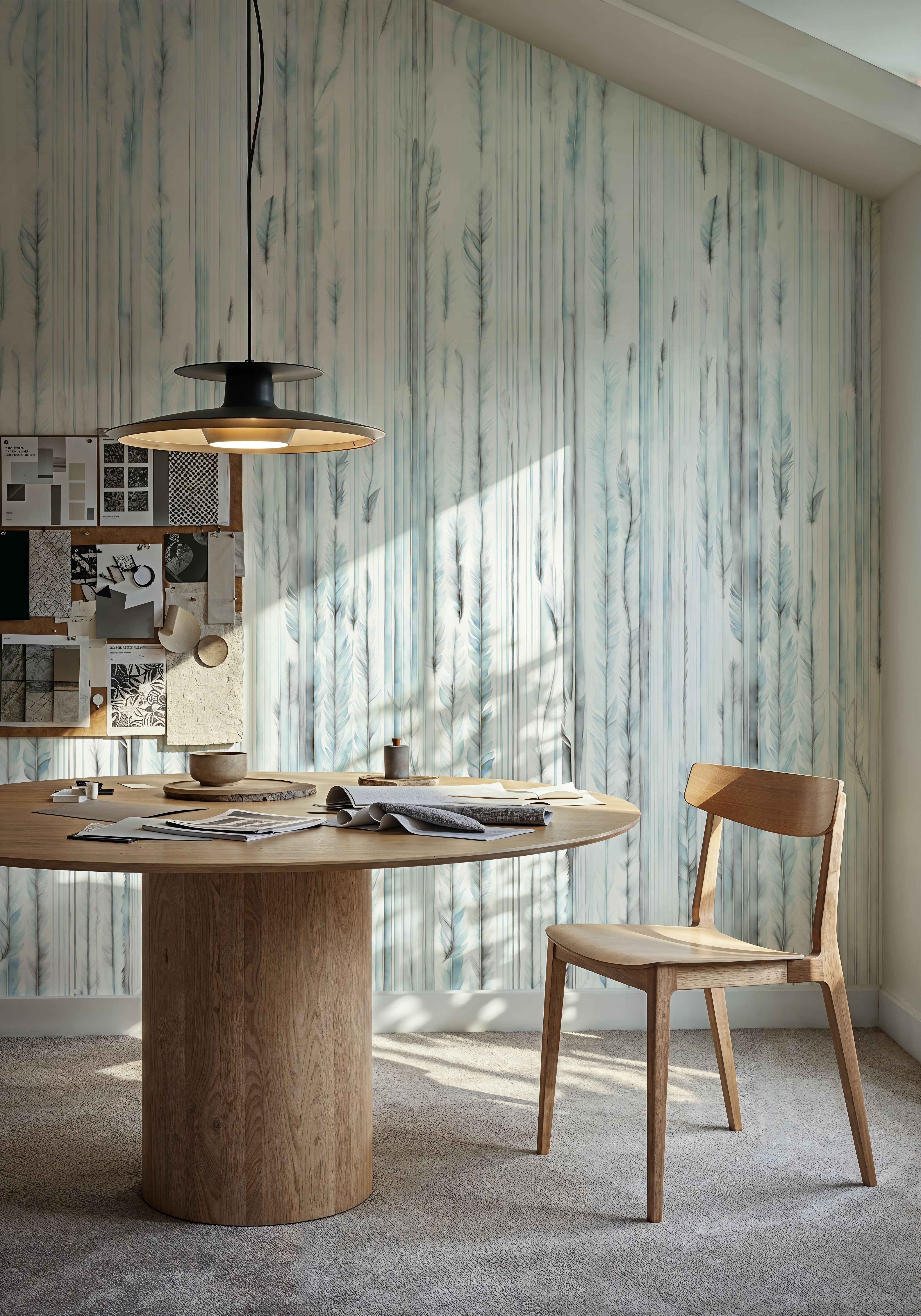 Feathers Melody Teal