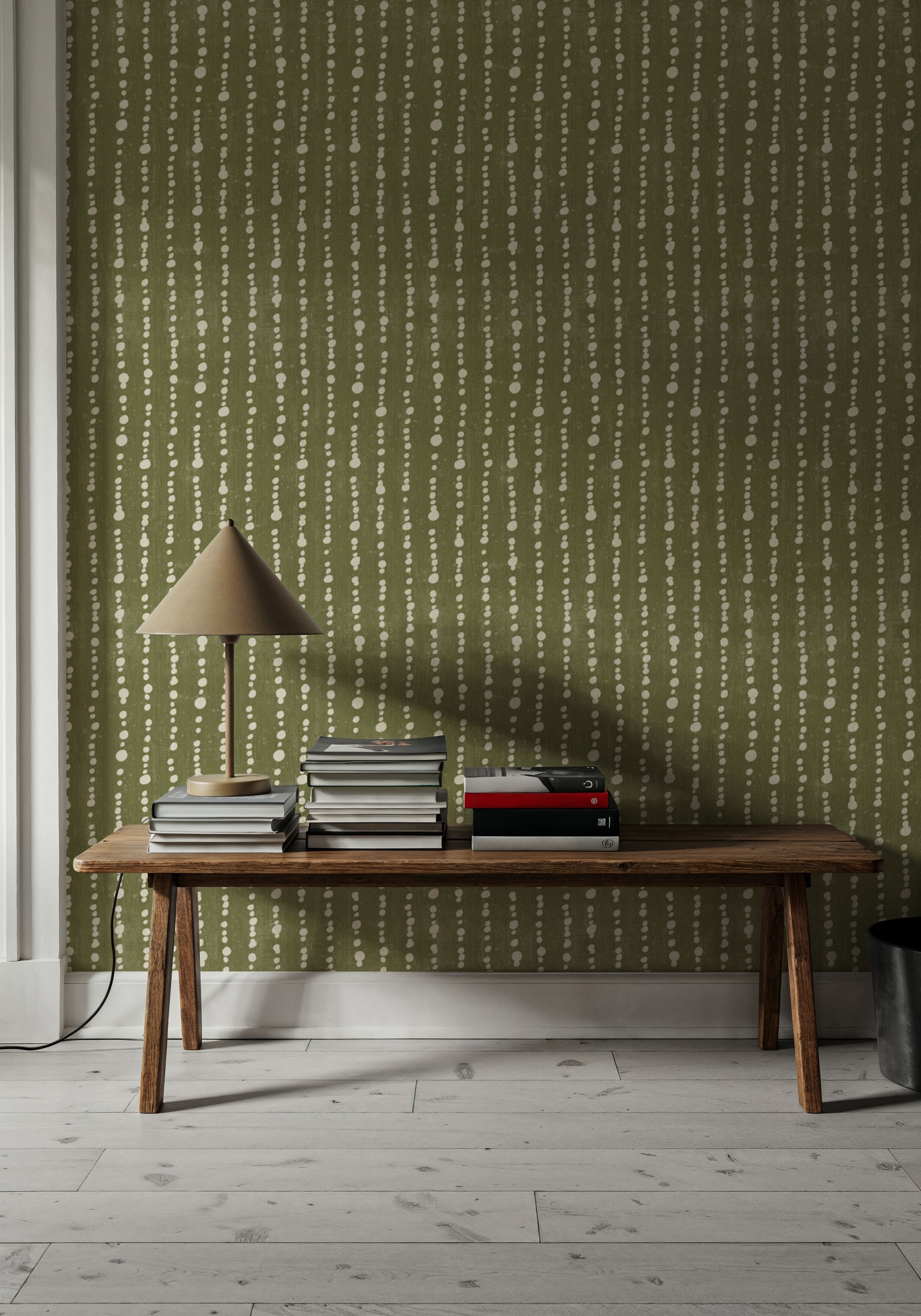 Woodland Drops Green