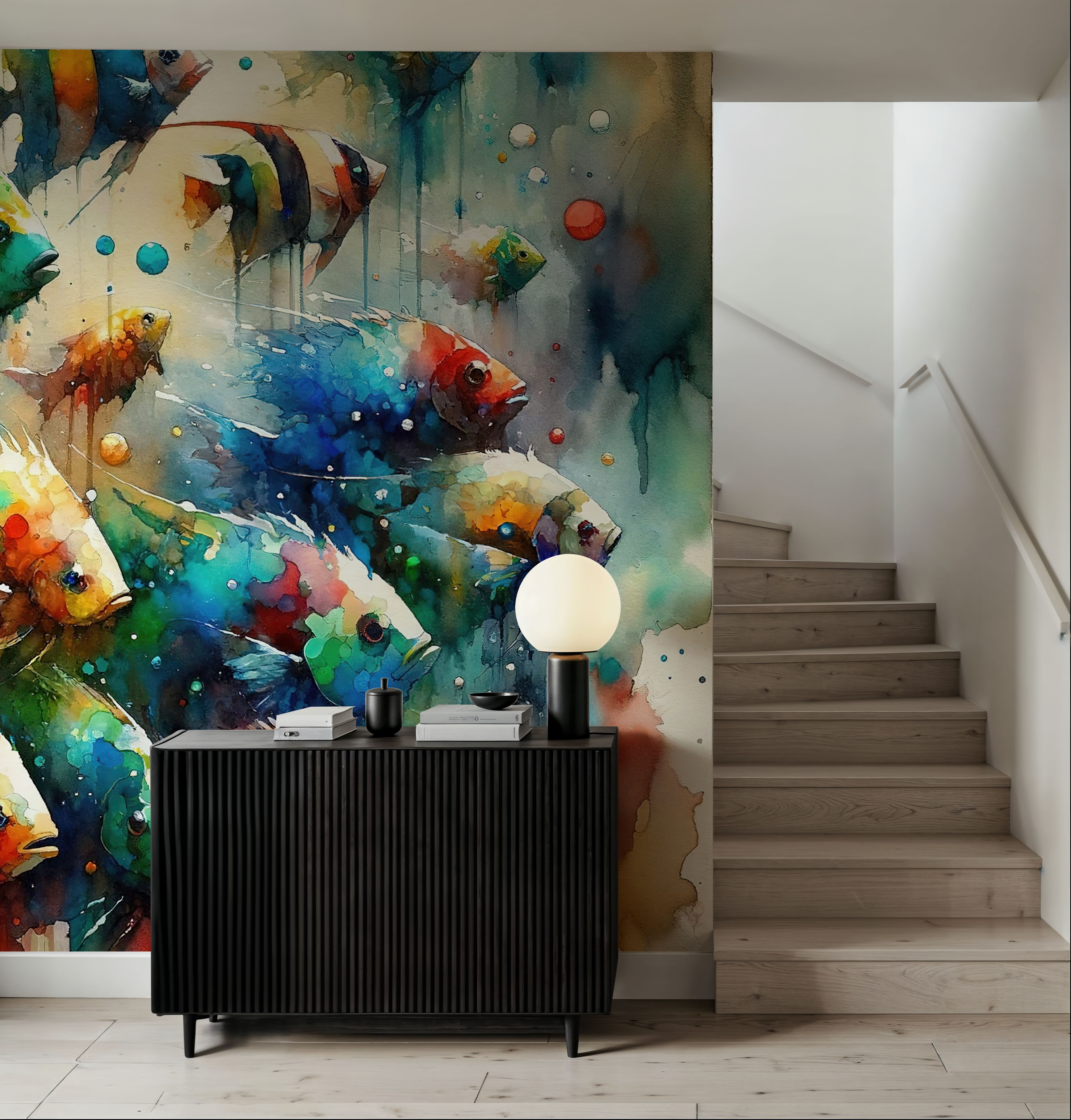 Aquatic Dance of Hues