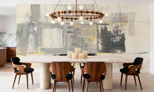 Gray and Yellow Blocks I