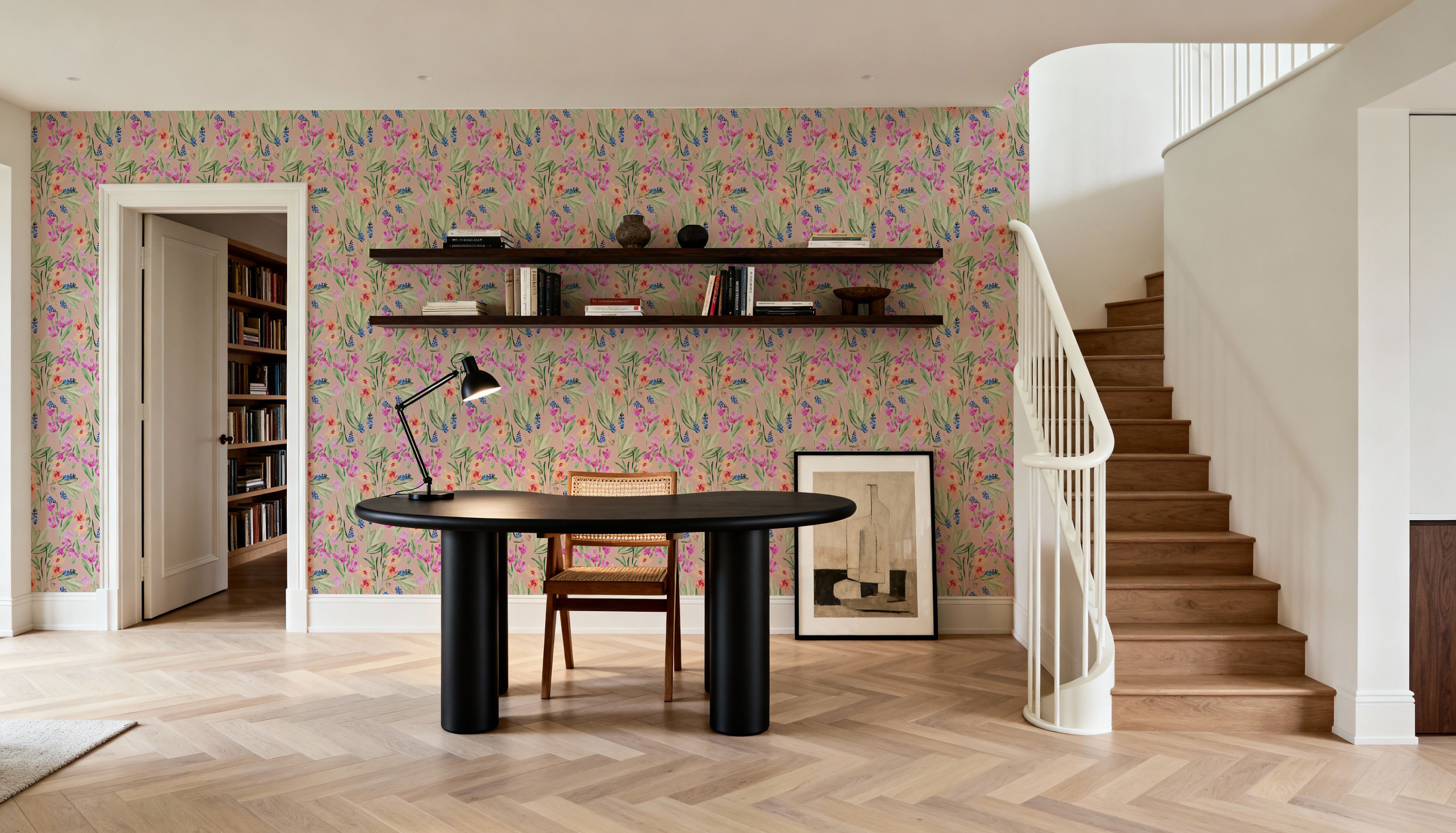 Flower Blush Dusty Pink