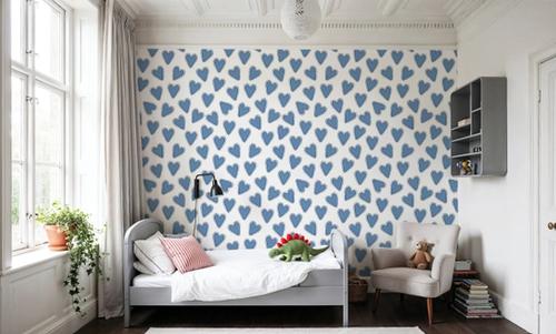 Iconic Pop Hearts, Sky Blue