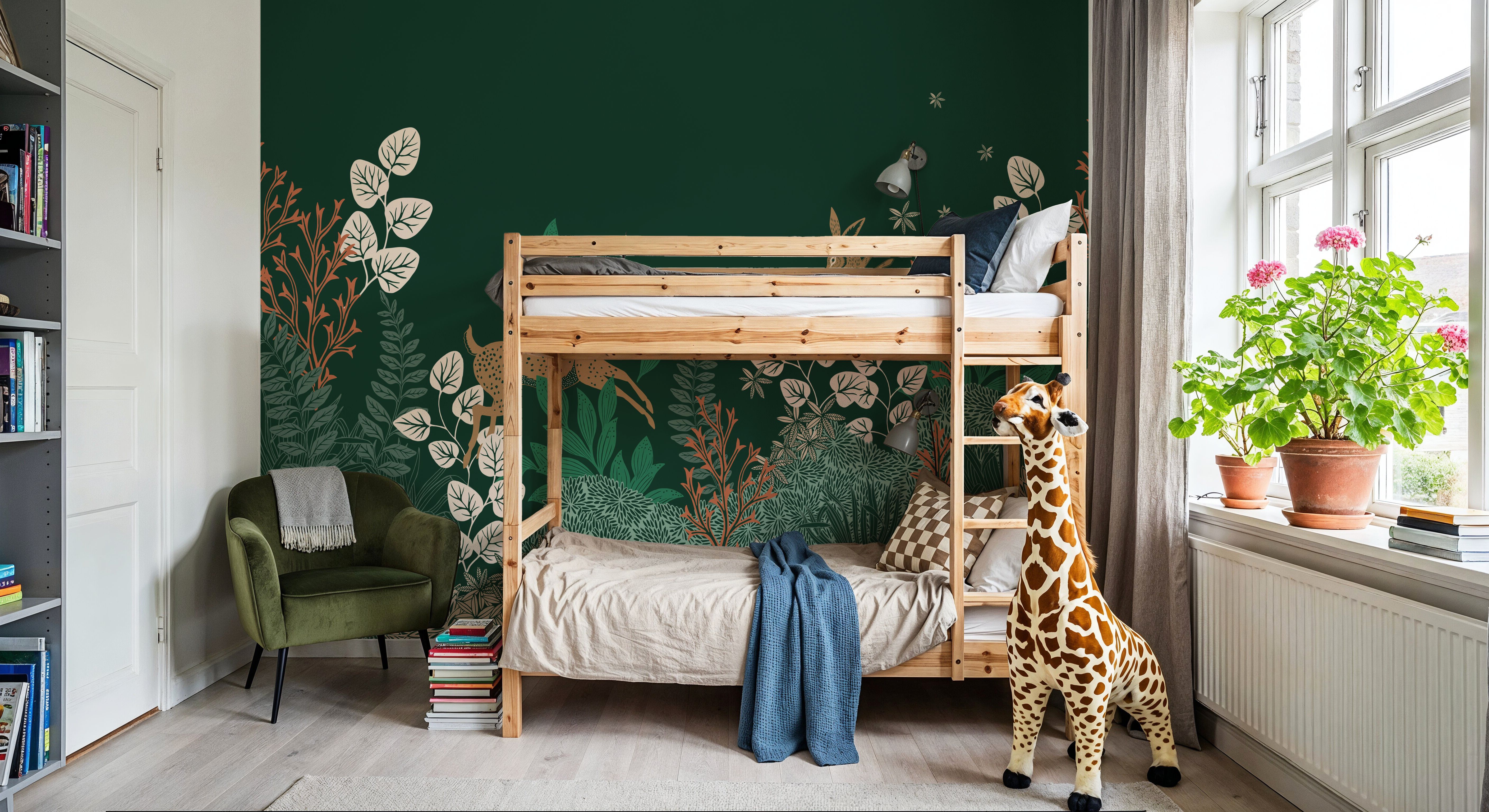 Wild and Free, Green, Wallpaper