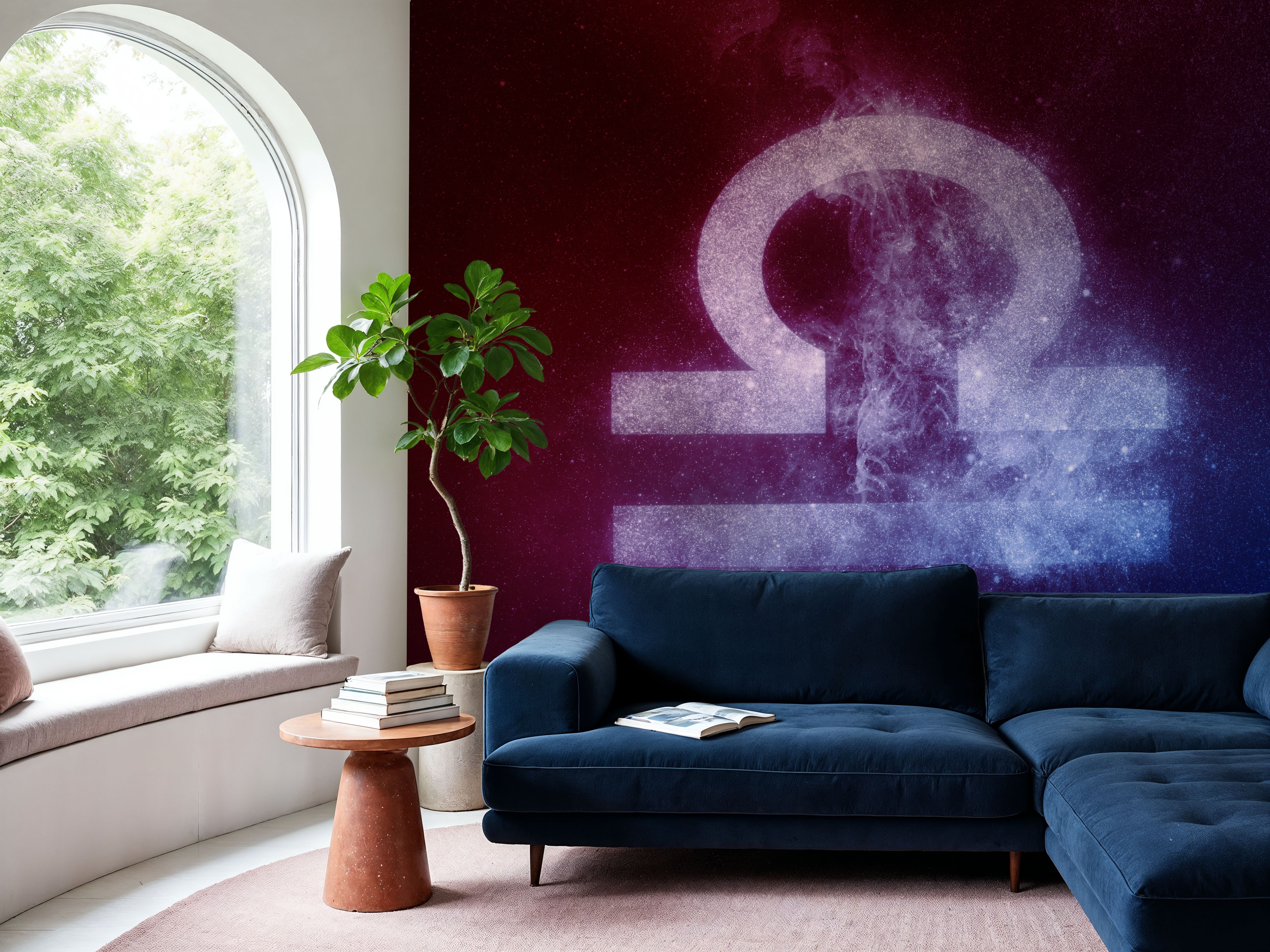 Libra Zodiac of Stars 