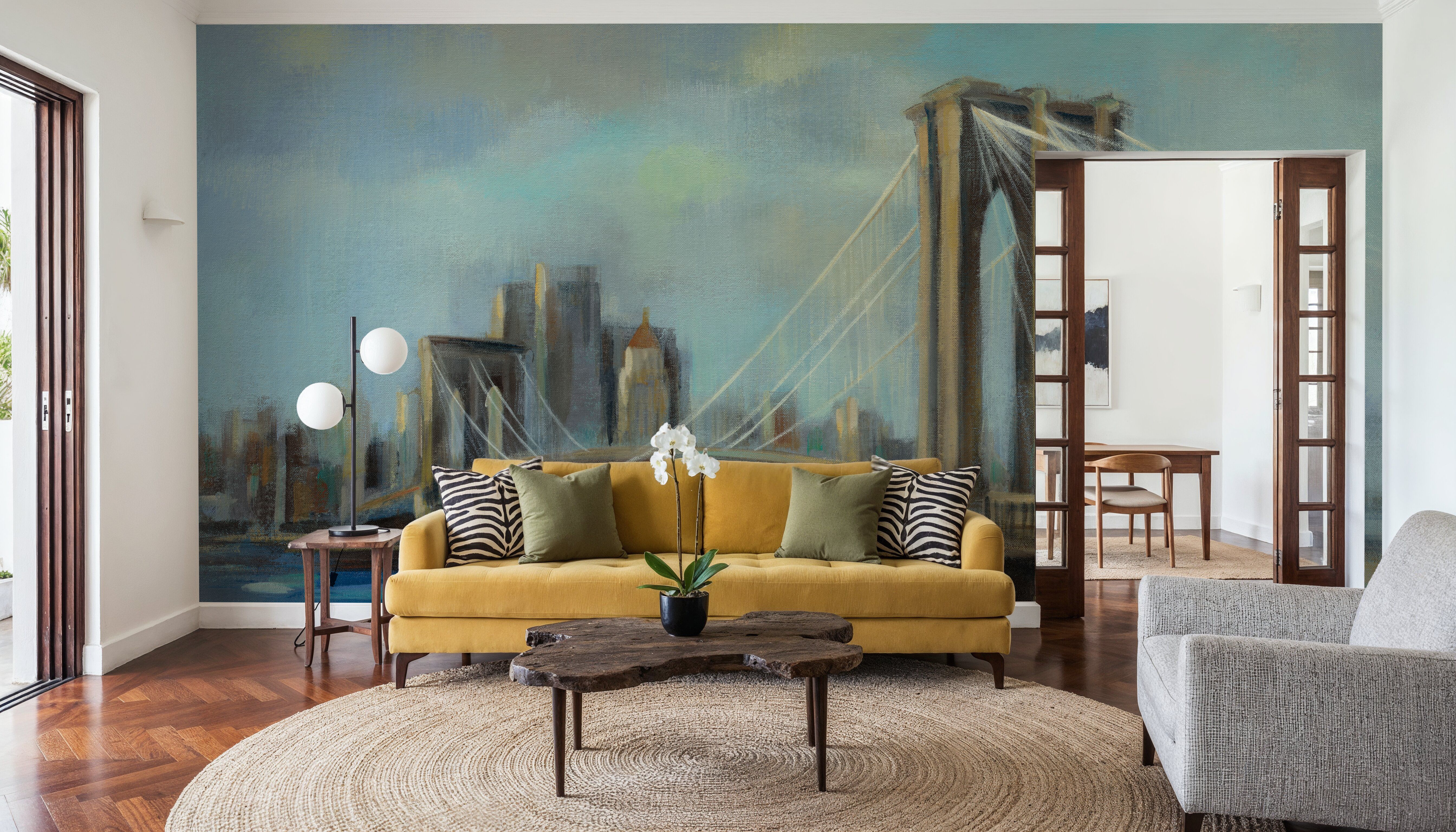 Painterly Brooklyn Bridge