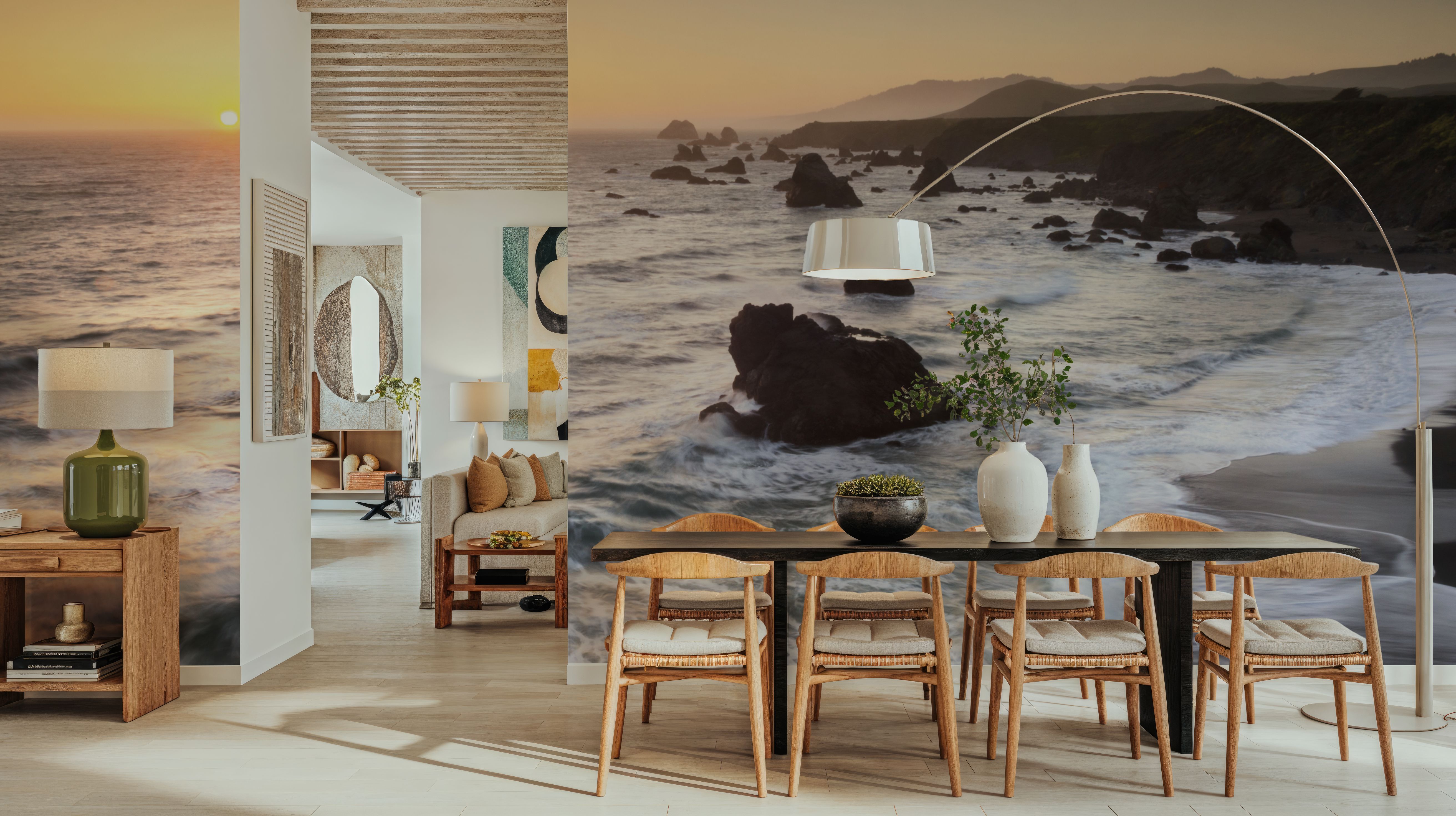 Sonoma Coast Sunset, Behang