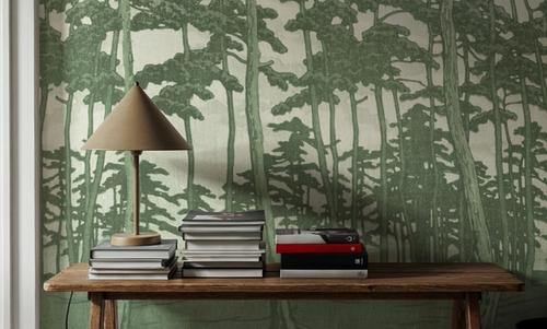 Tranquil Pinescape, Linden Green