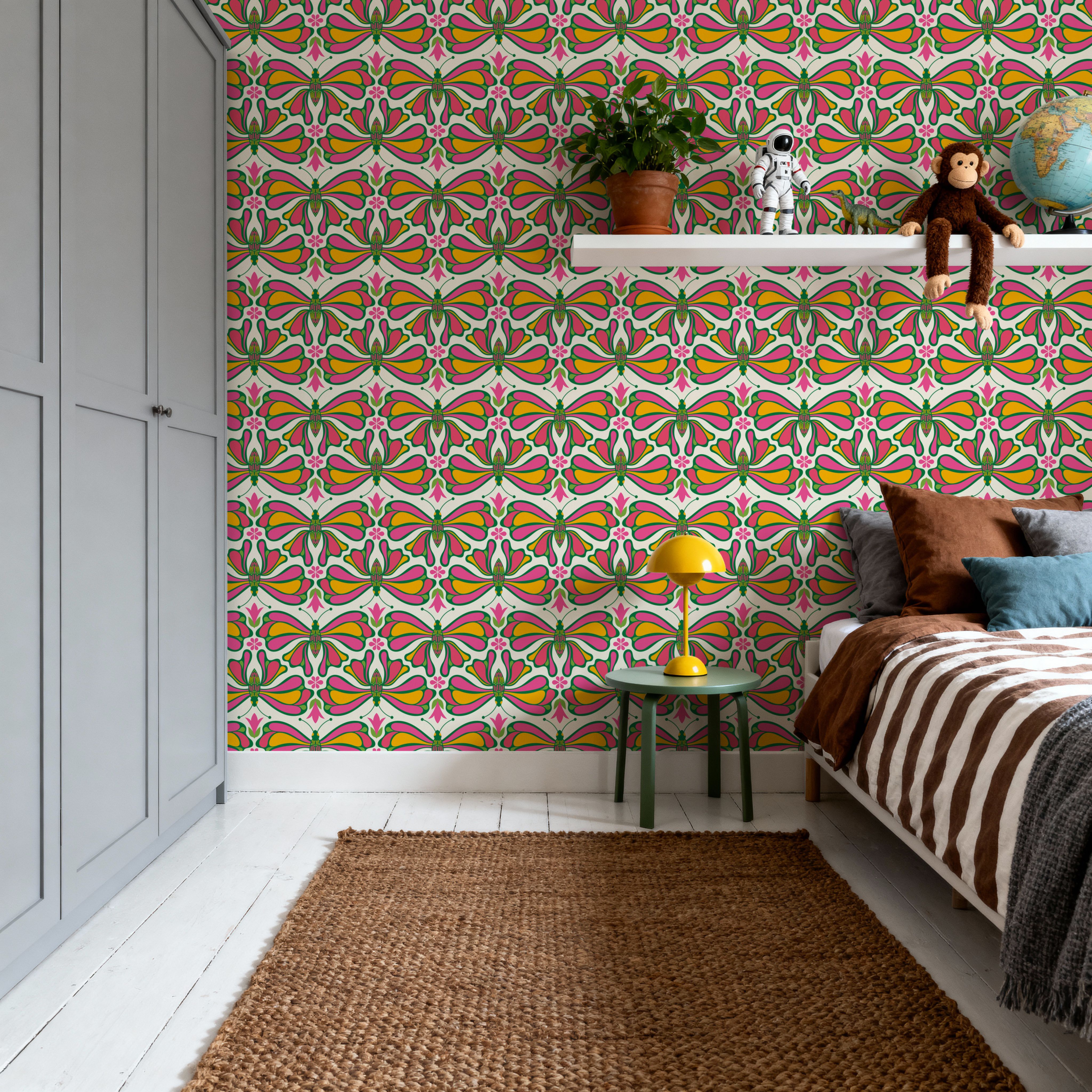 Retro Bold Butterflies