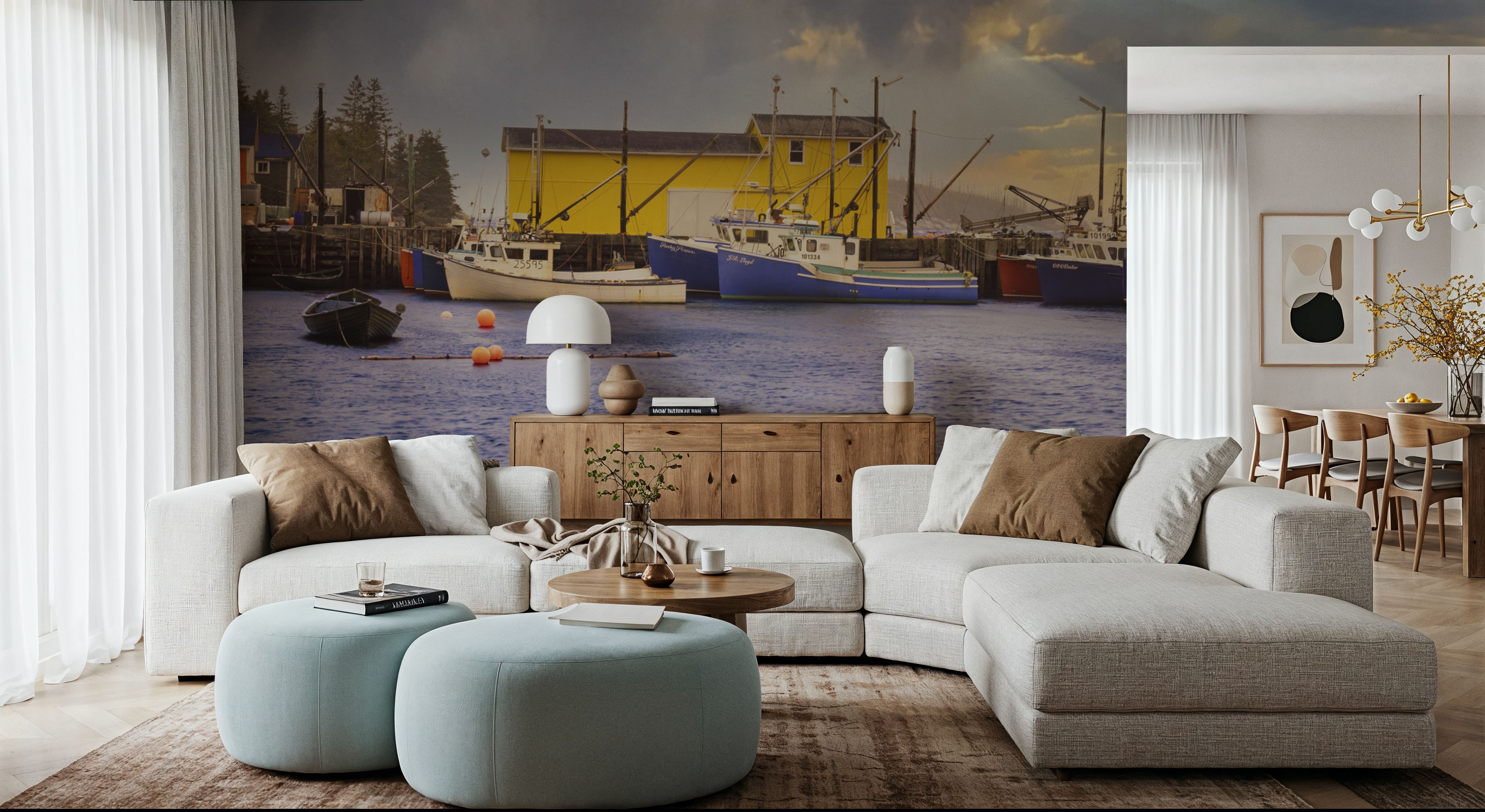 Lobster Fishing Harbour