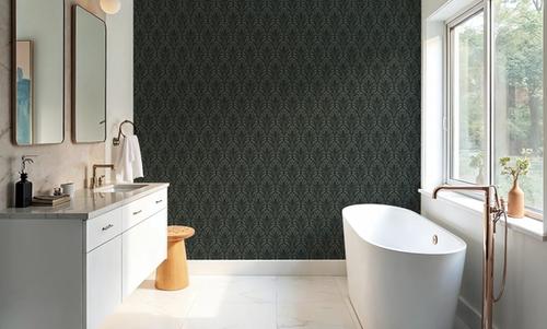 Brushstroke Fan Scallop, French Green