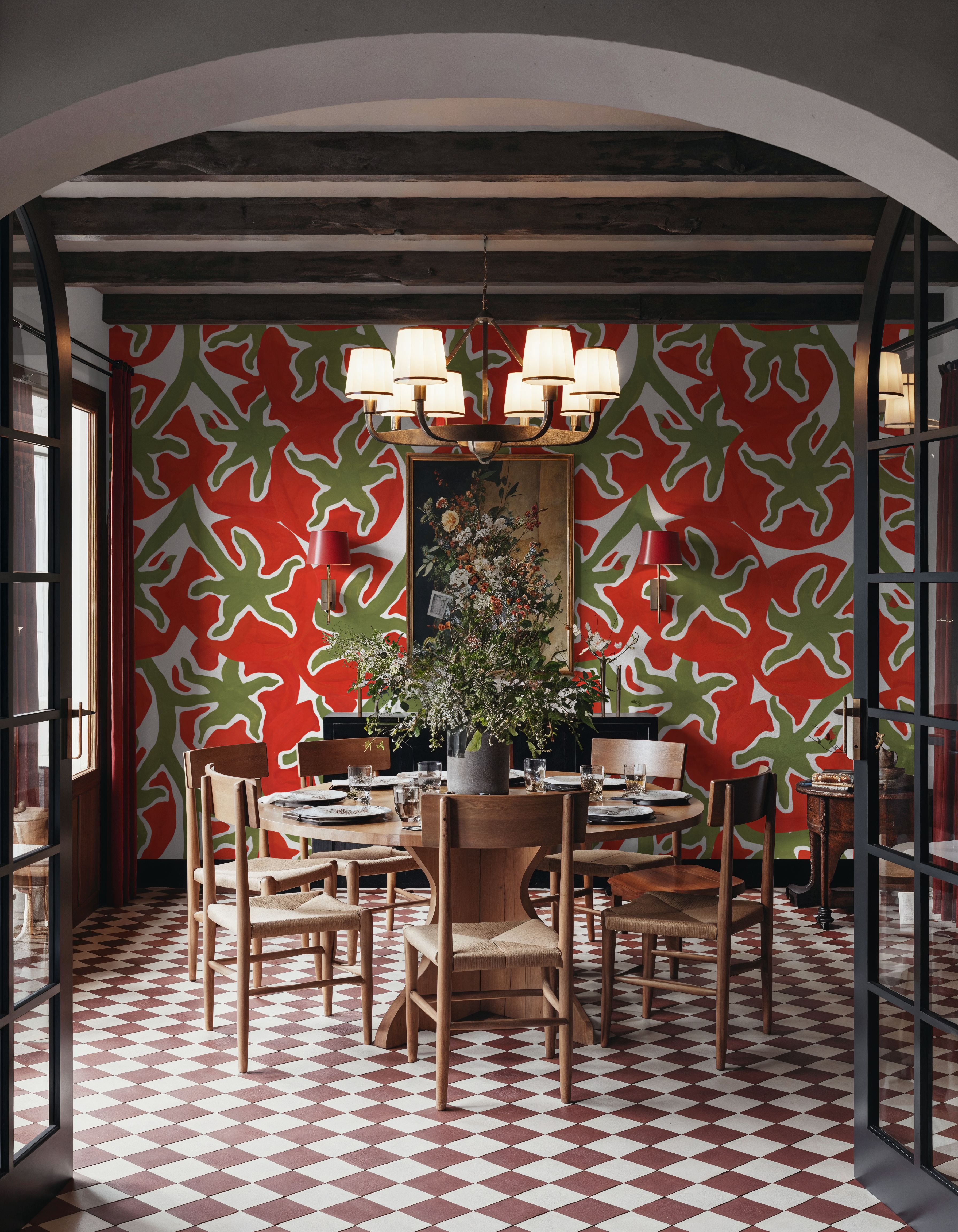 Vibrant Tomato, Wallpaper