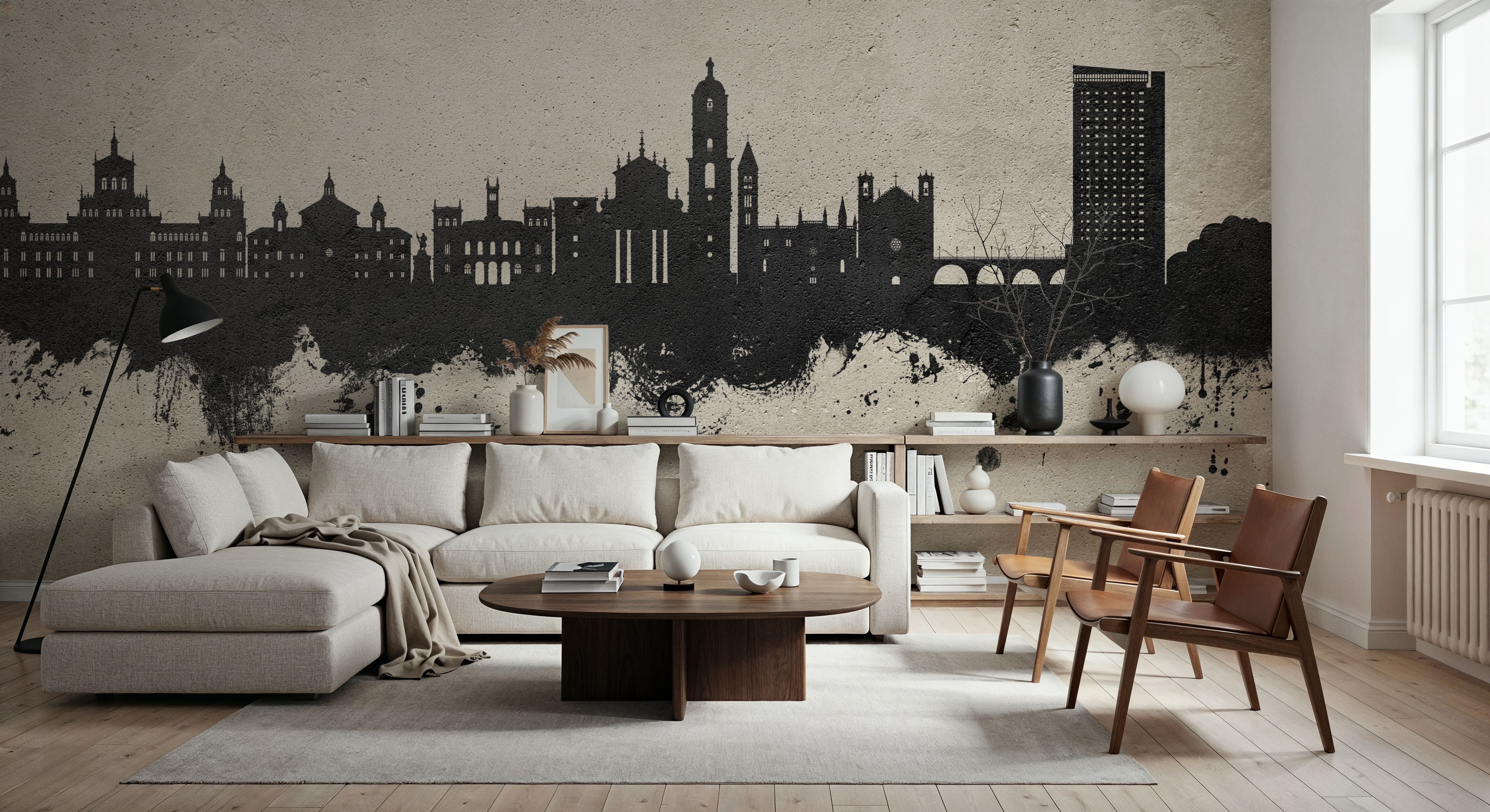 Valladolid Spain Skyline Concrete