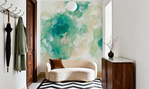 Verdigris and Melon I