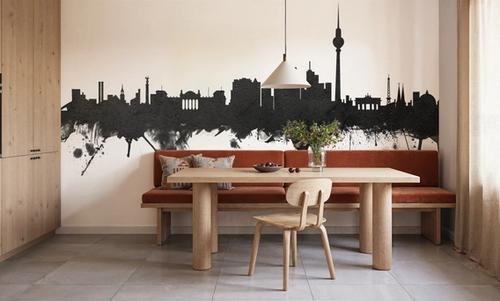 Berlin Skyline Black & White
