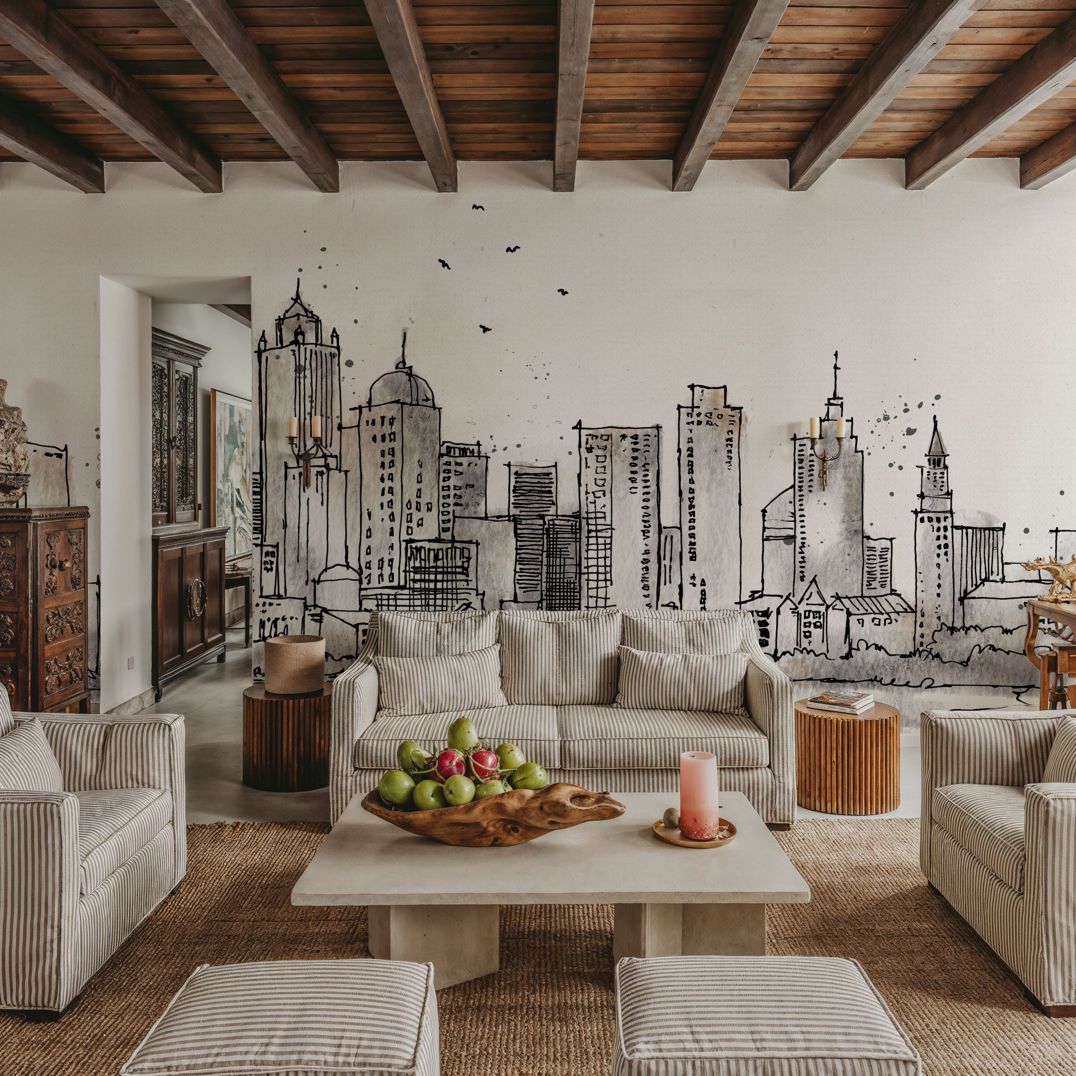 Skyline Sketches Boston