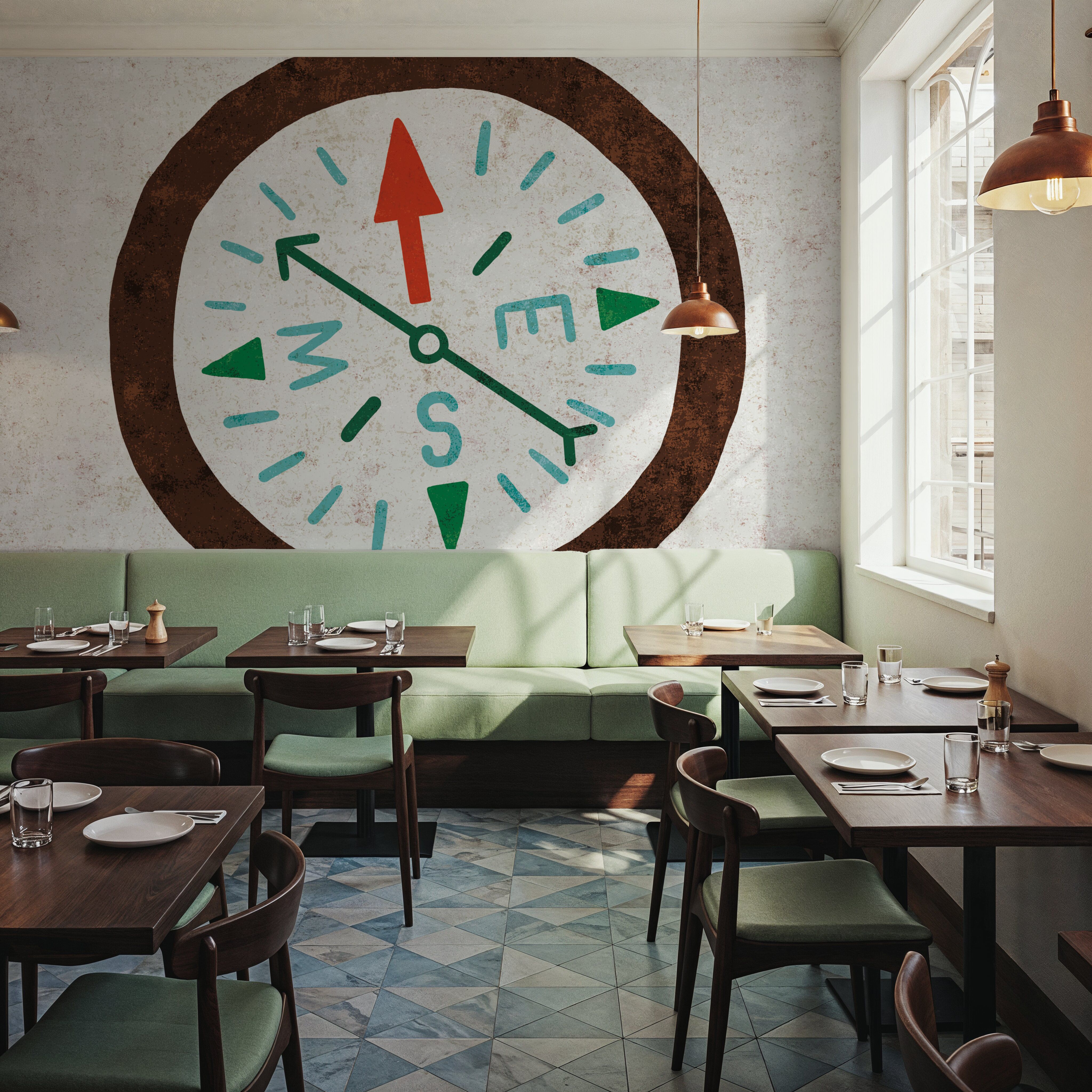 Happy Camper Compass