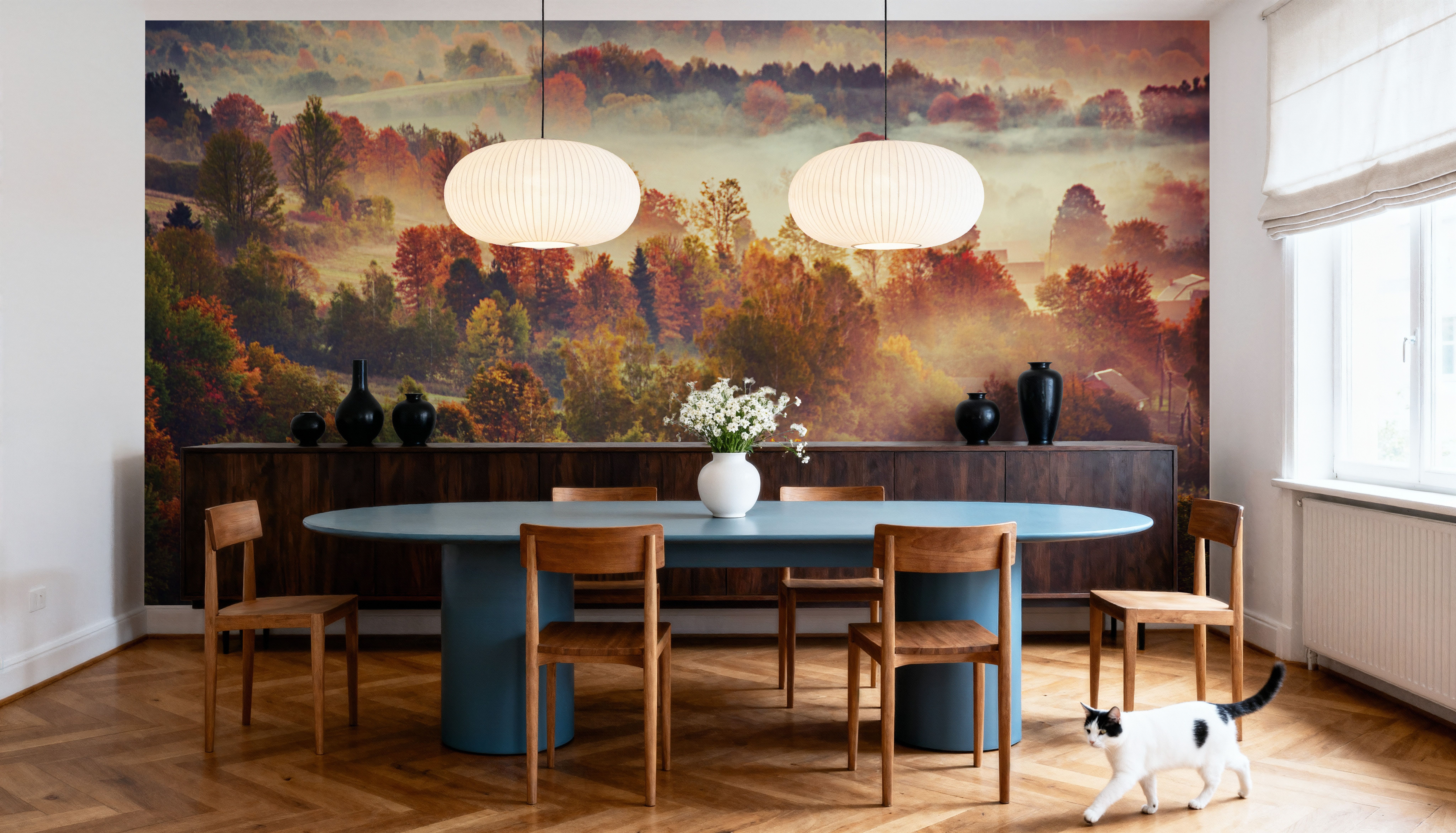 Autumn Mountain Morning