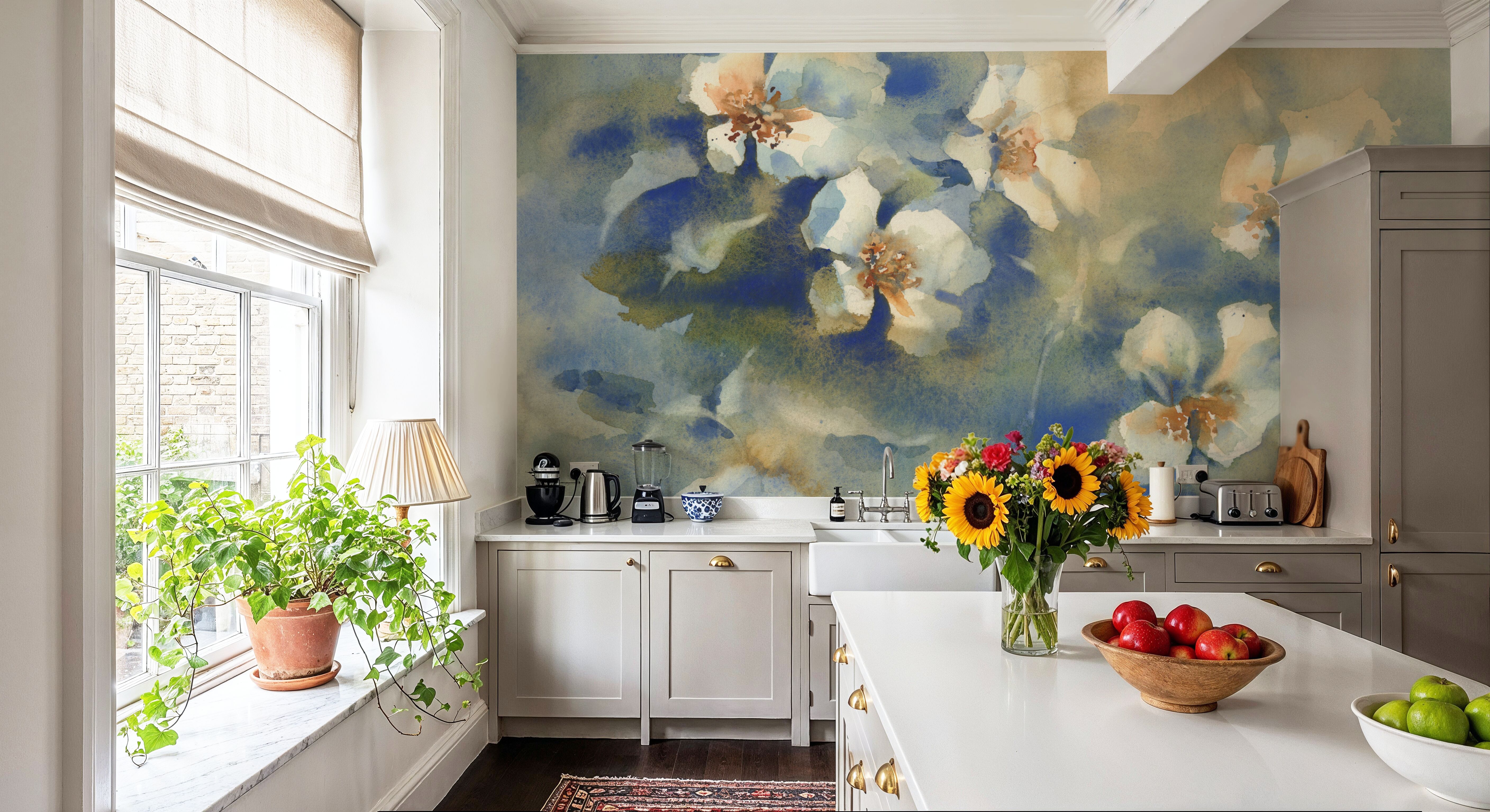 Whisper Bloom, Papel pintado