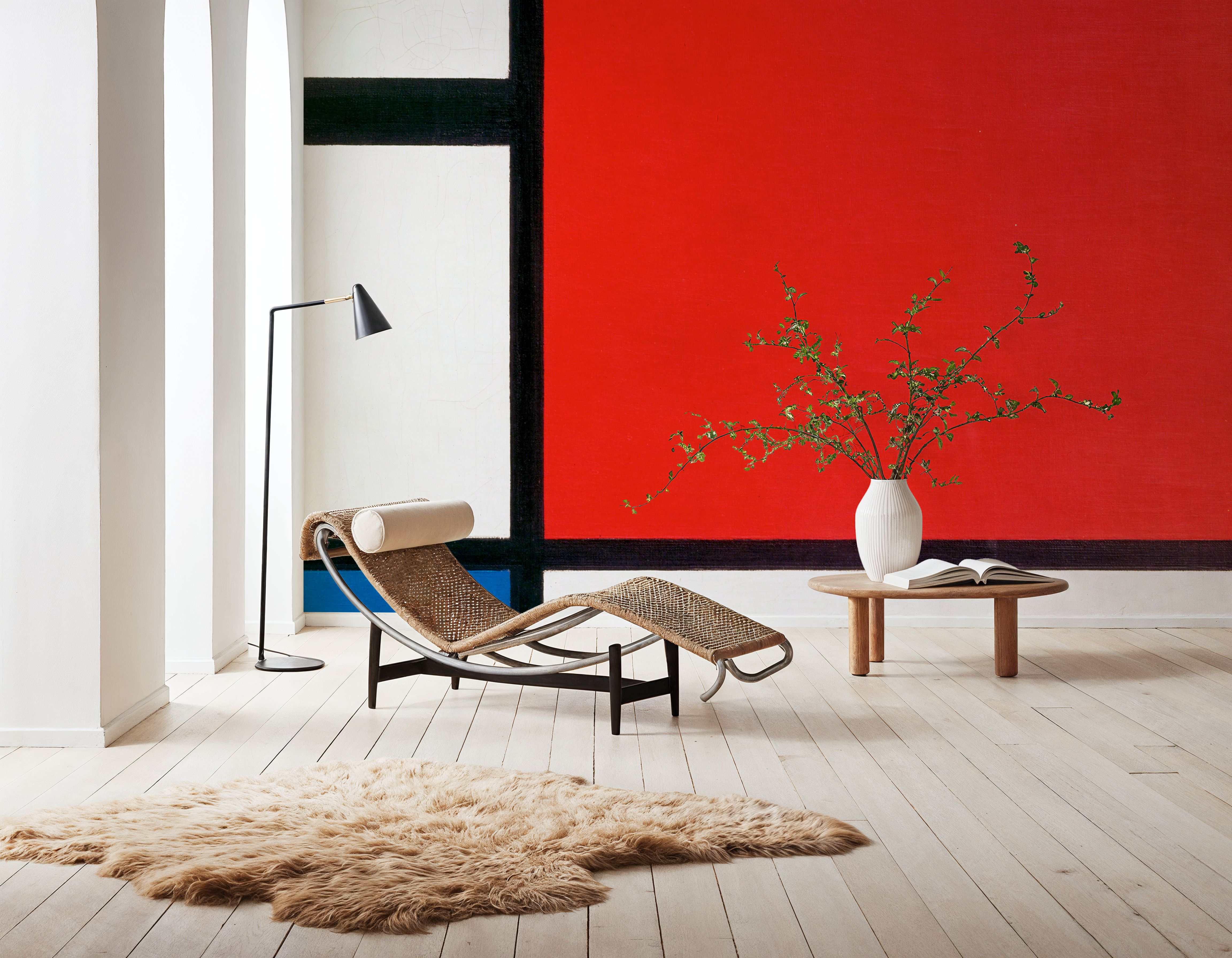 Composition with Red, Blue, and Yellow