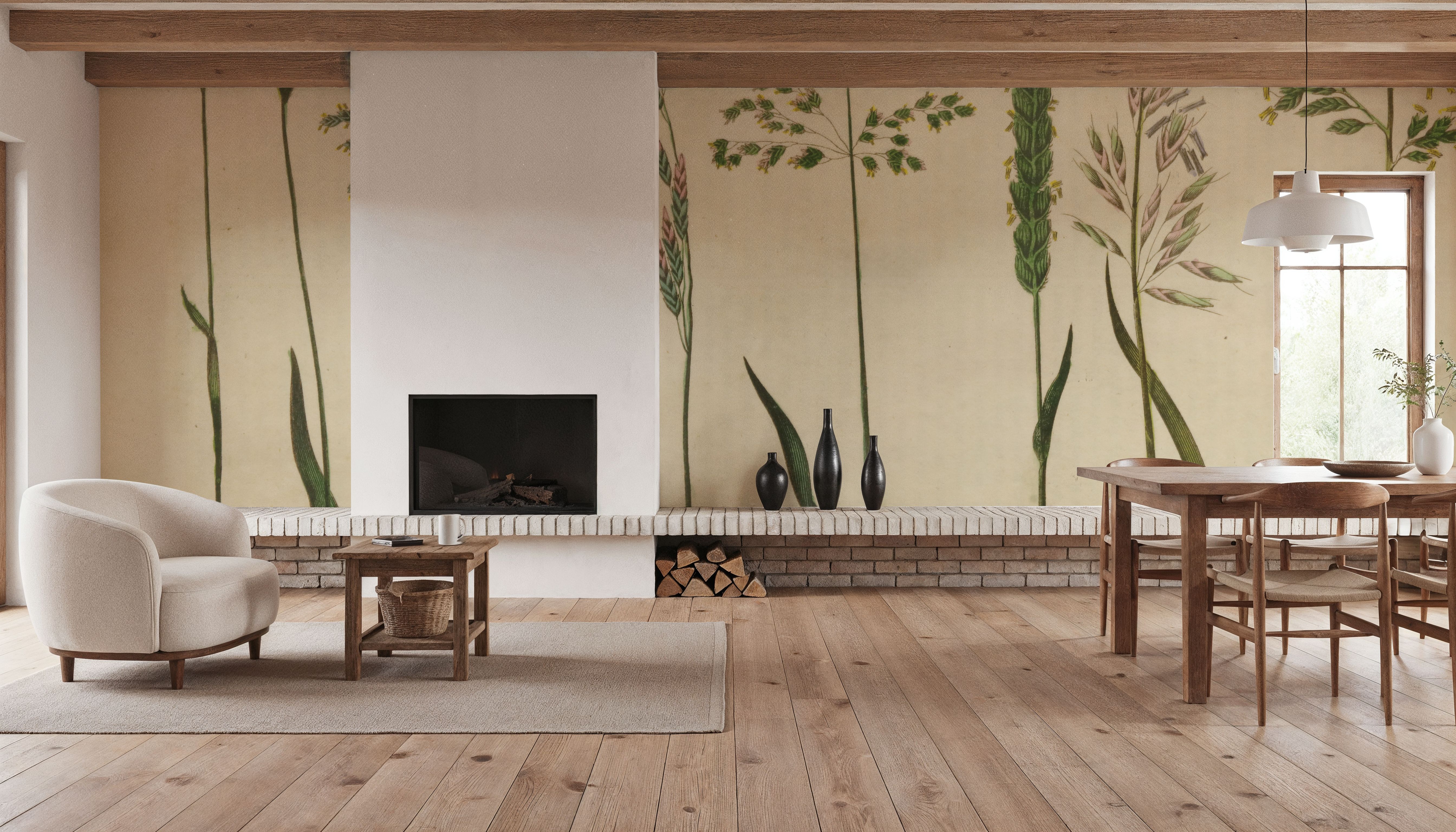 Herbal Botanical VII, Wallpaper