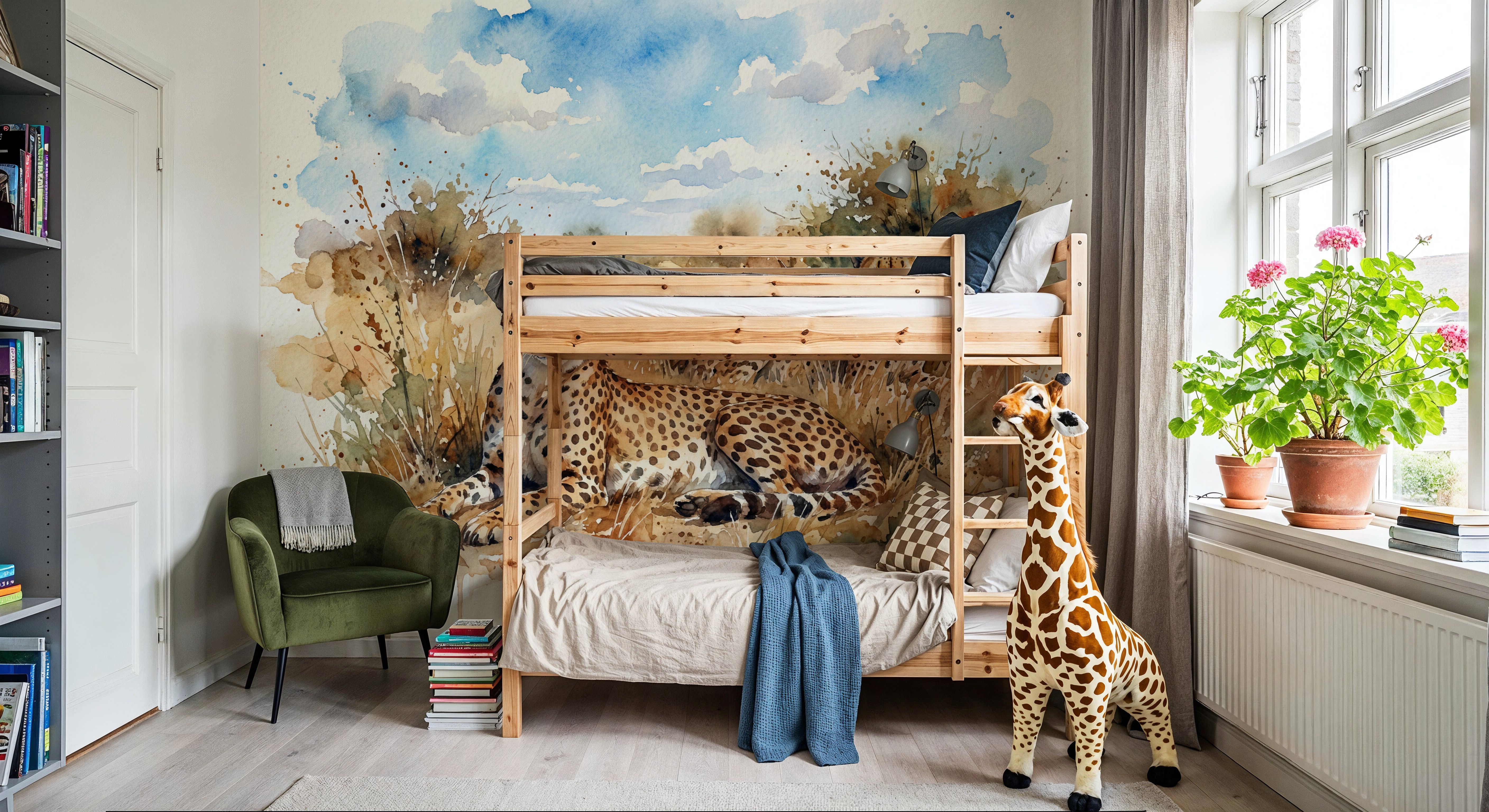 Cheetahs - Watercolor Predators Series