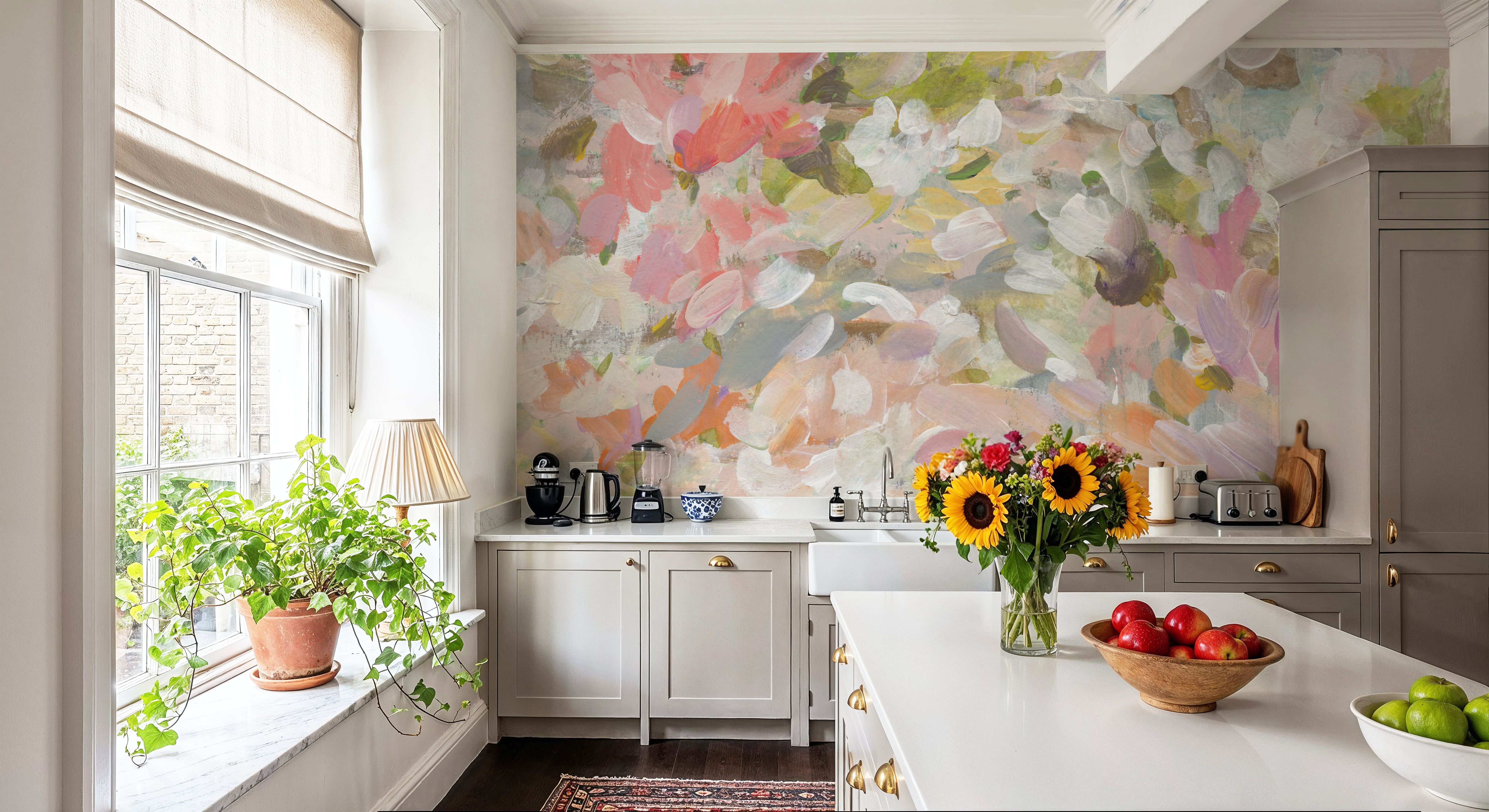 Big Petals, Carte da parati