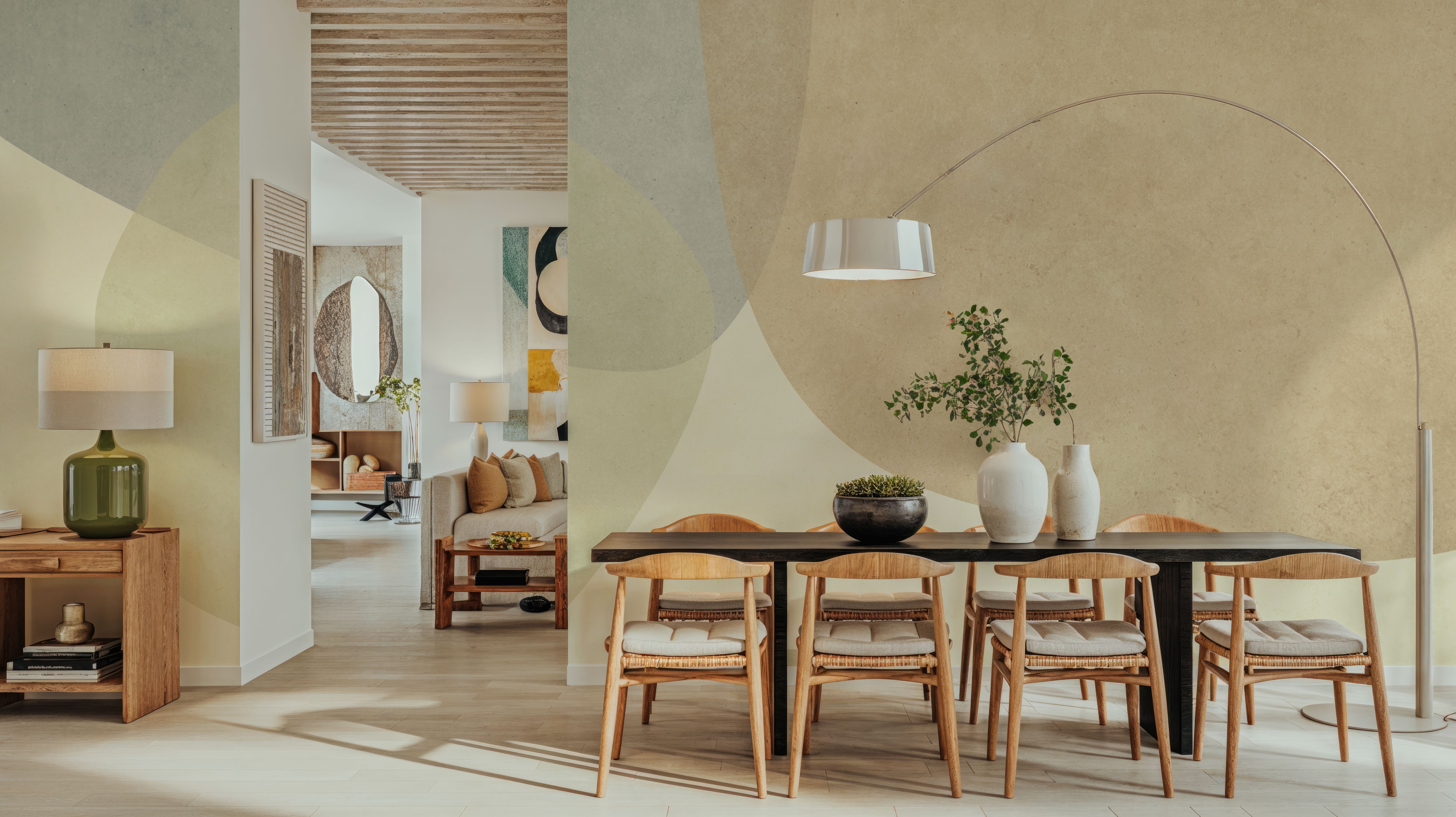 Embracing Shapes, Beige