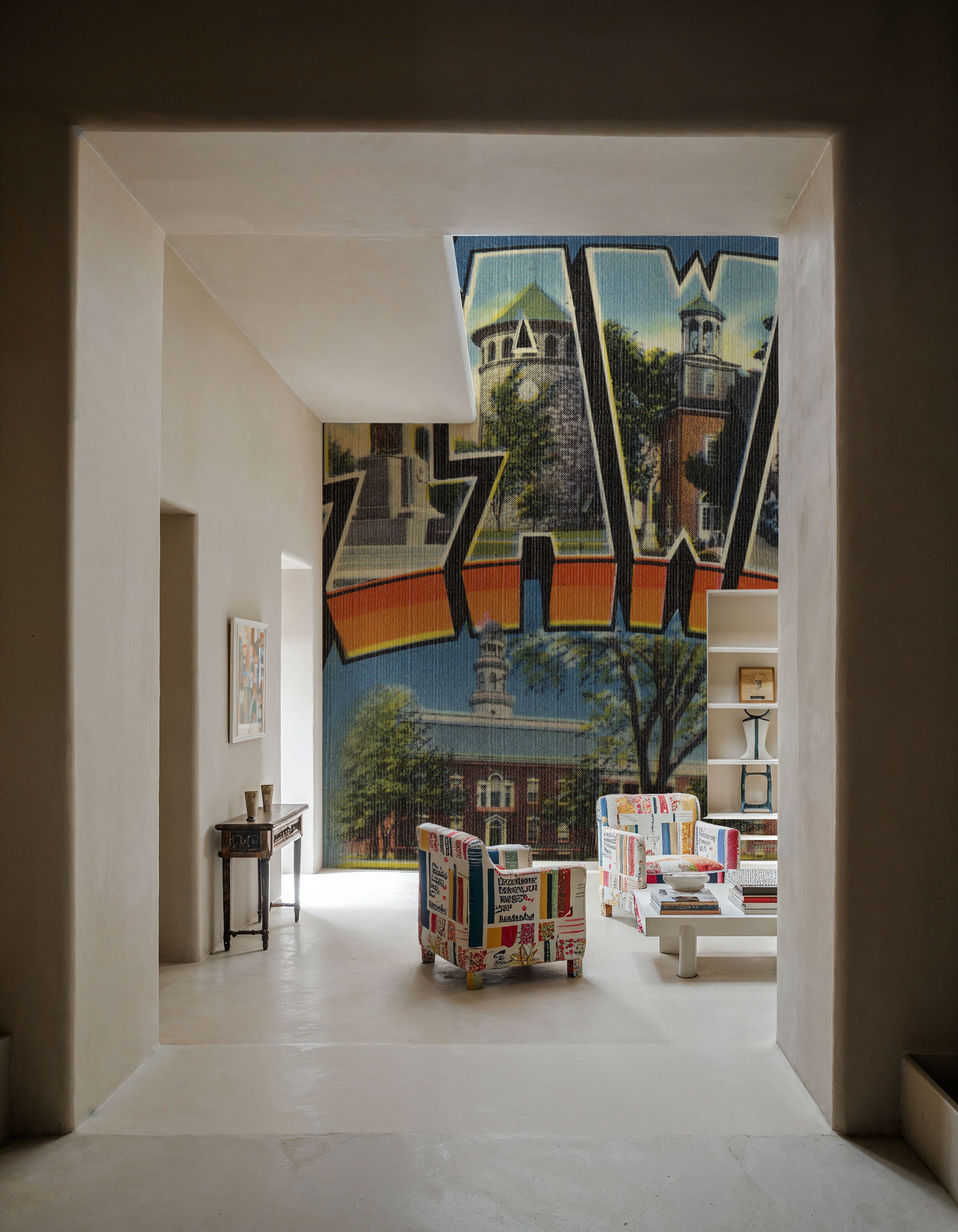 Greetings from Delaware - Screenprint Postcard