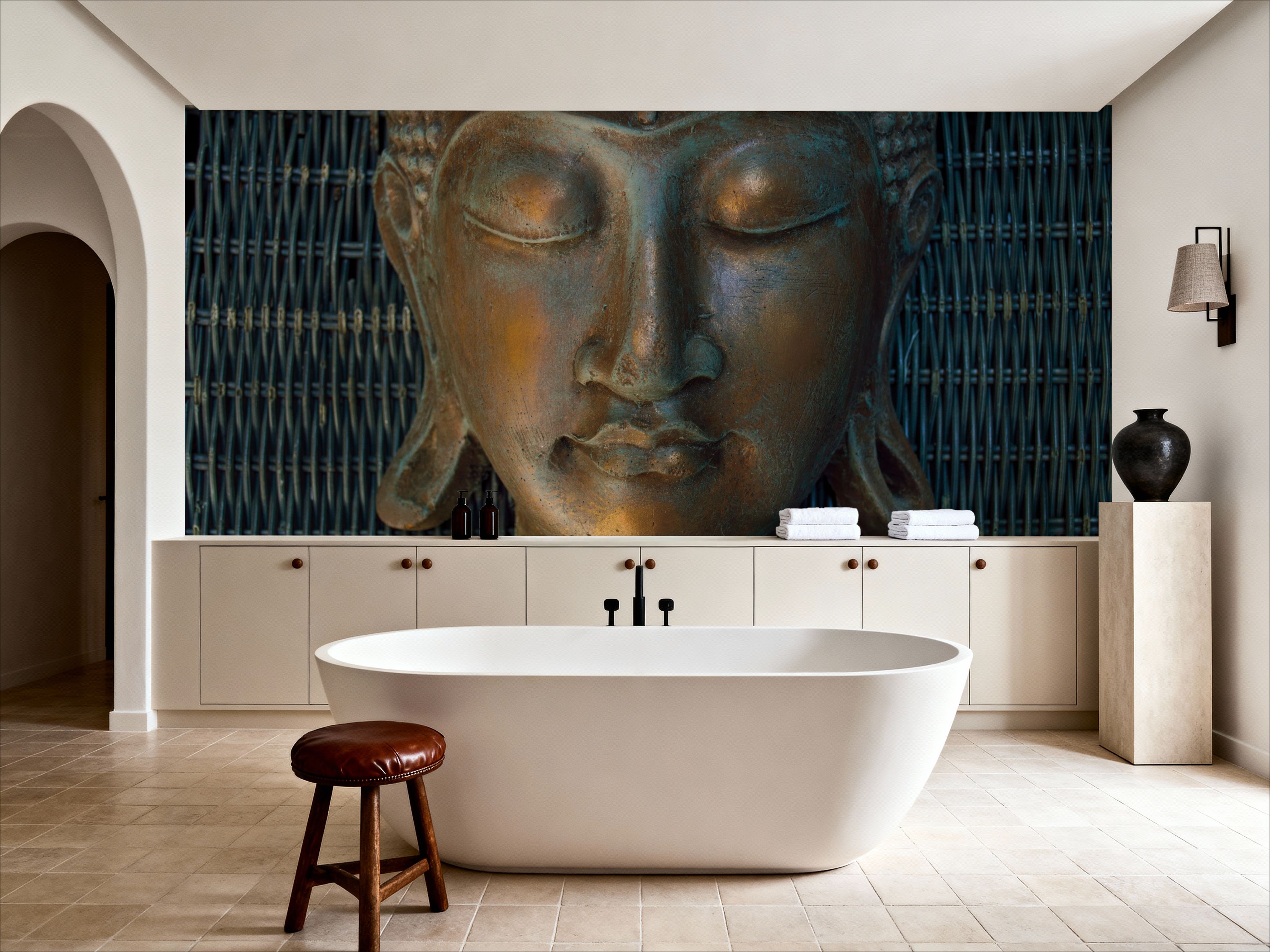 Bronze Buddha Close Up