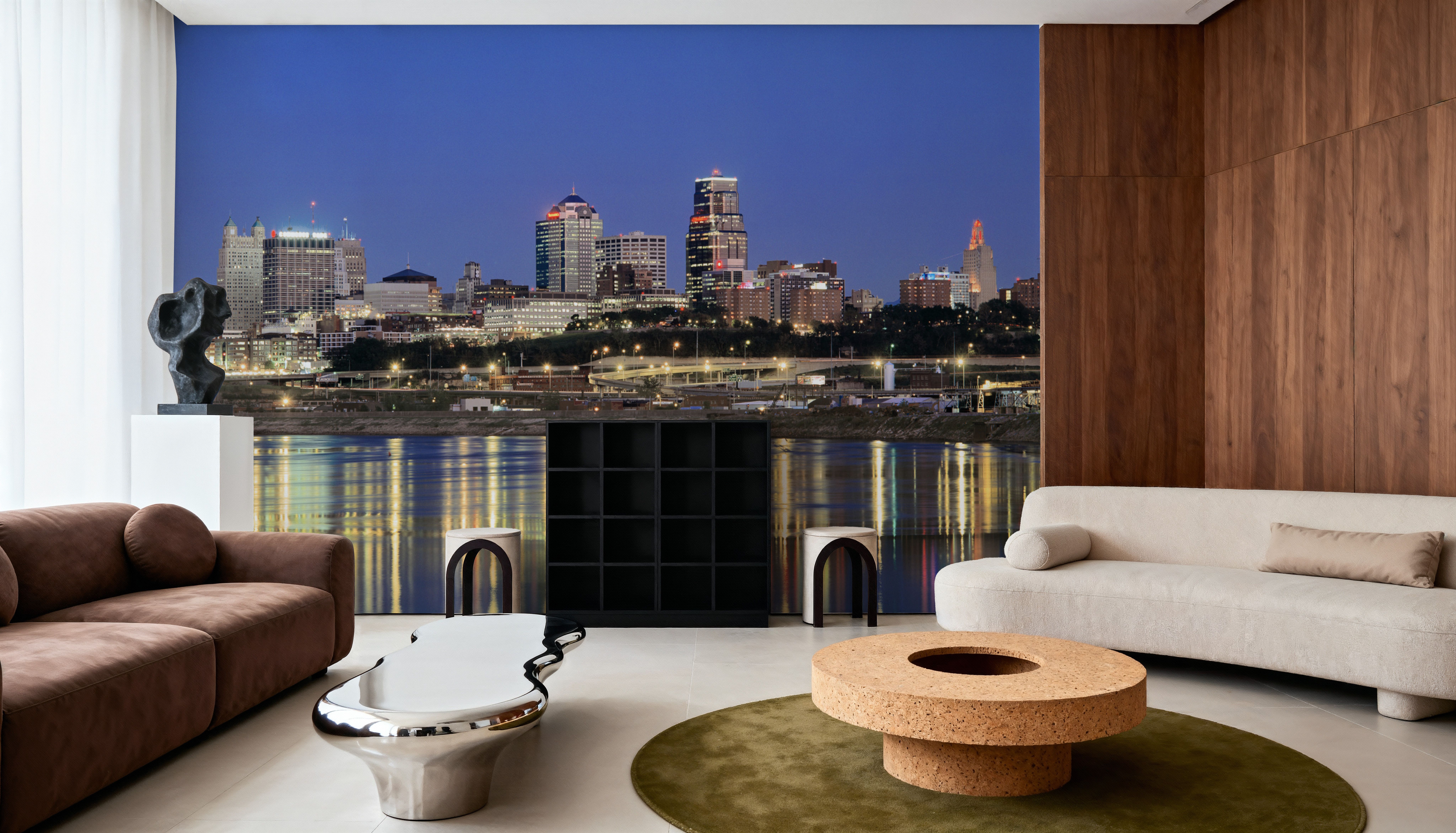 Urban Twilight Reflection